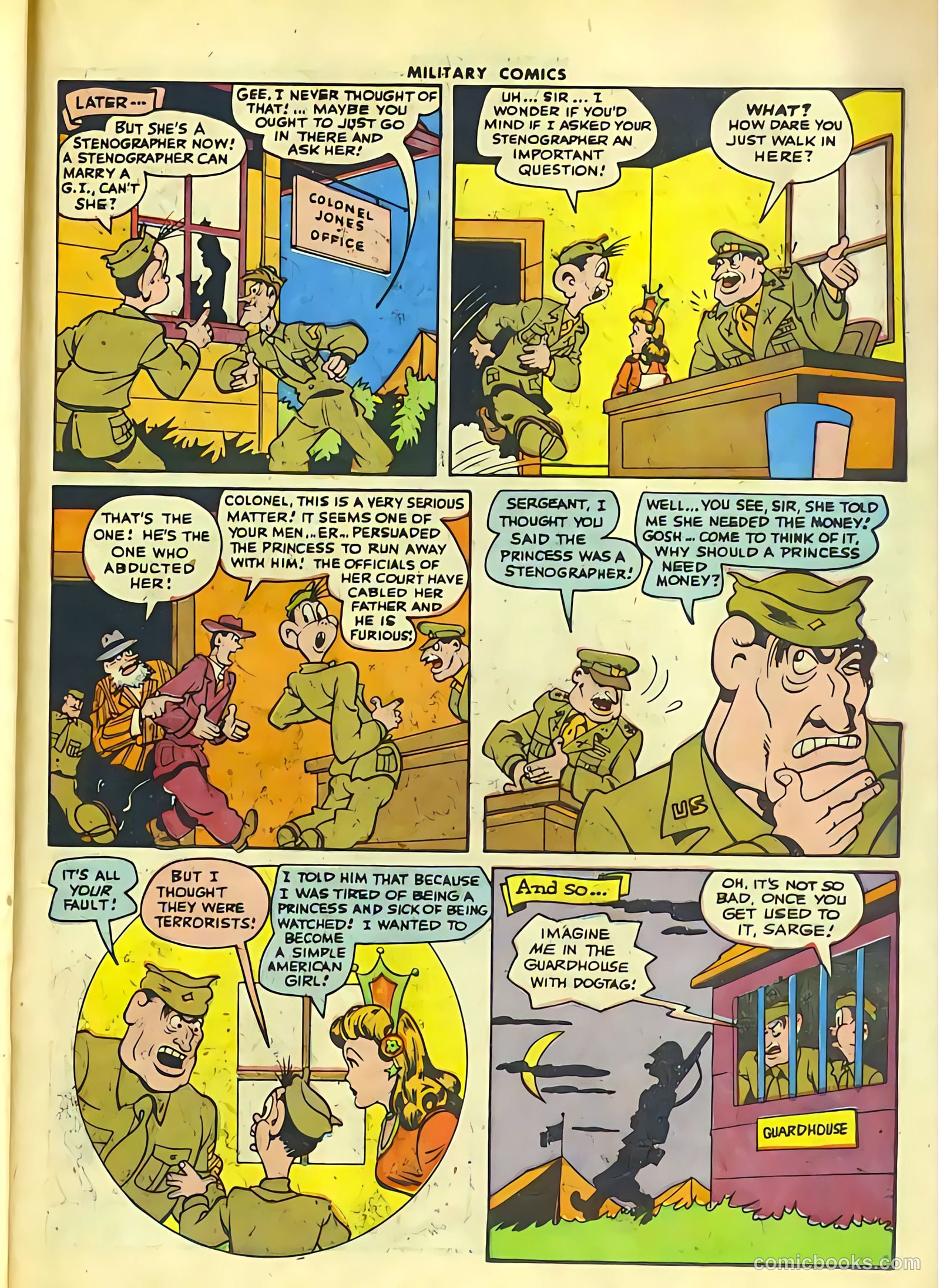 Military Comics #42 (1945) — page 39 of 60