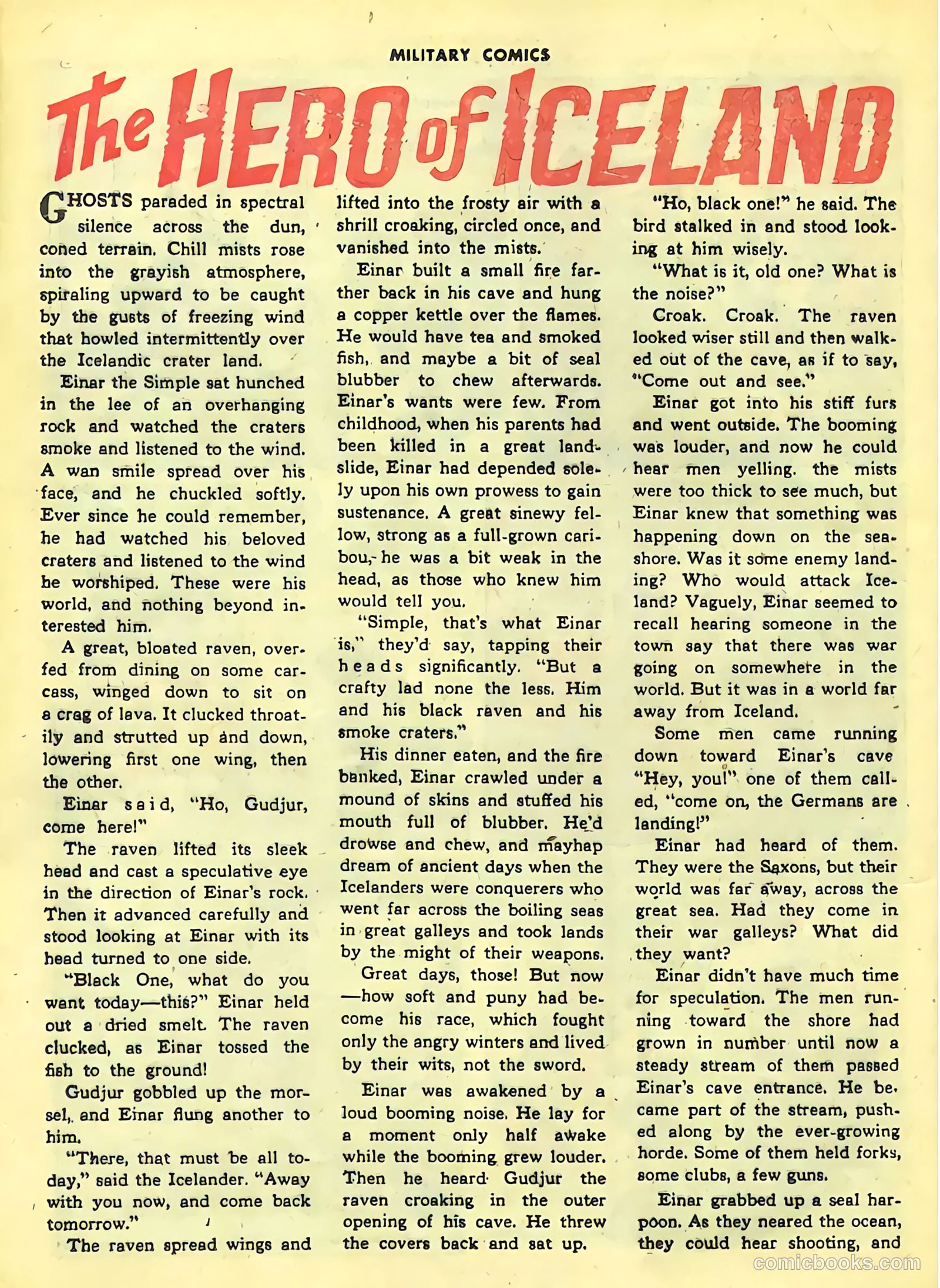 Military Comics #42 (1945) — page 40 of 60