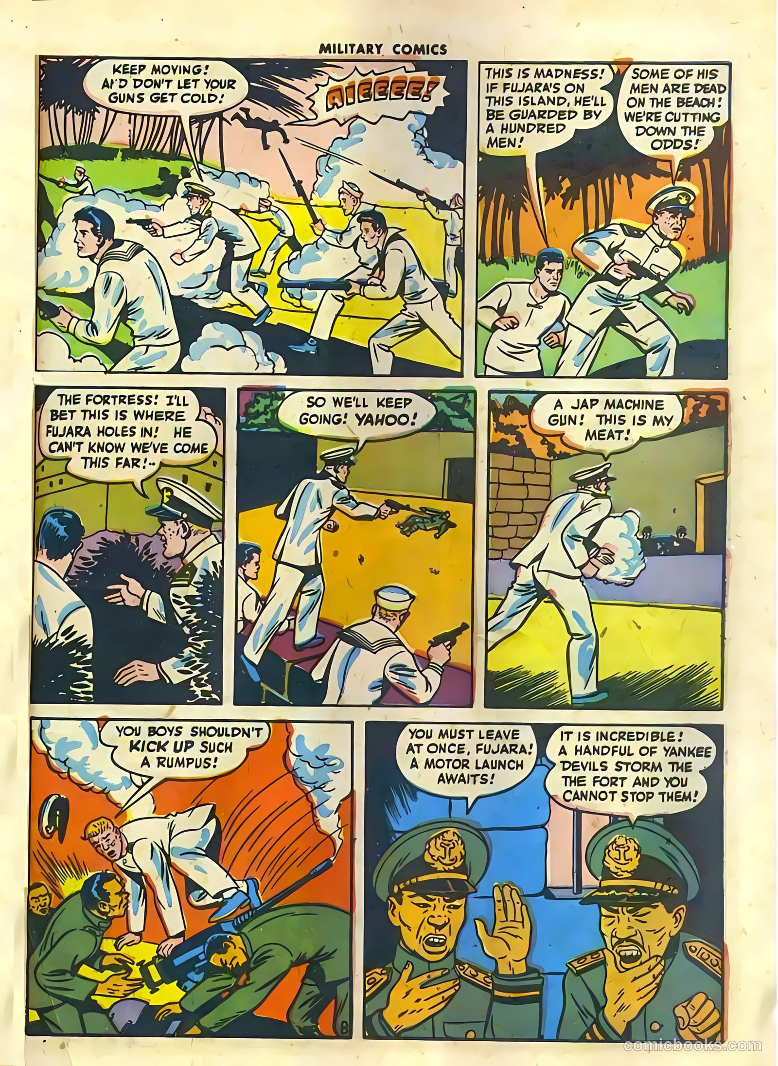 Military Comics #42 (1945) — page 57 of 60