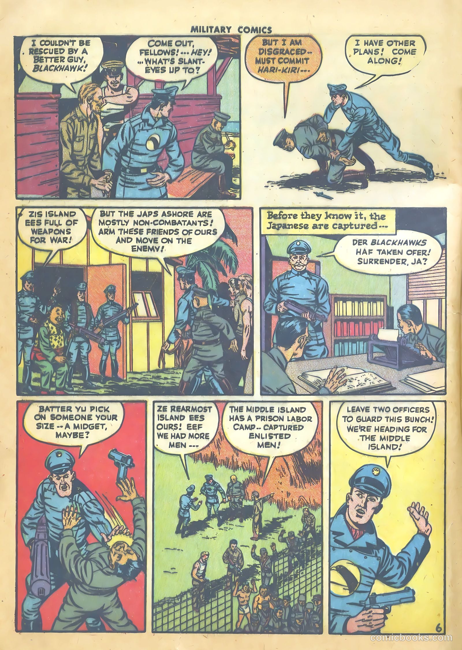 Military Comics #43 (1945) — page 8 of 60