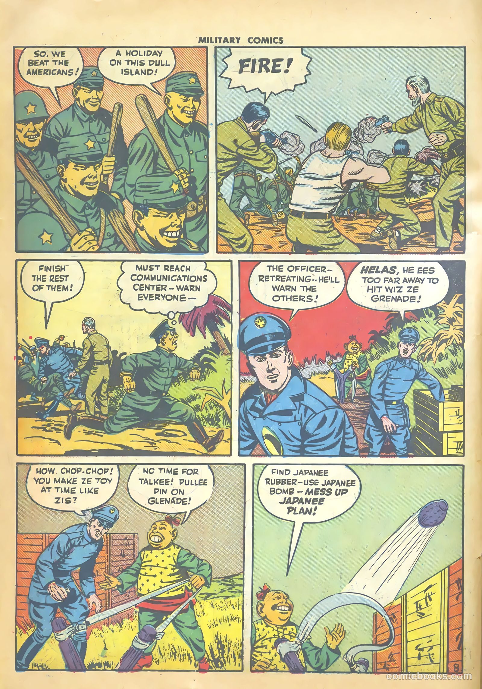Military Comics #43 (1945) — page 10 of 60