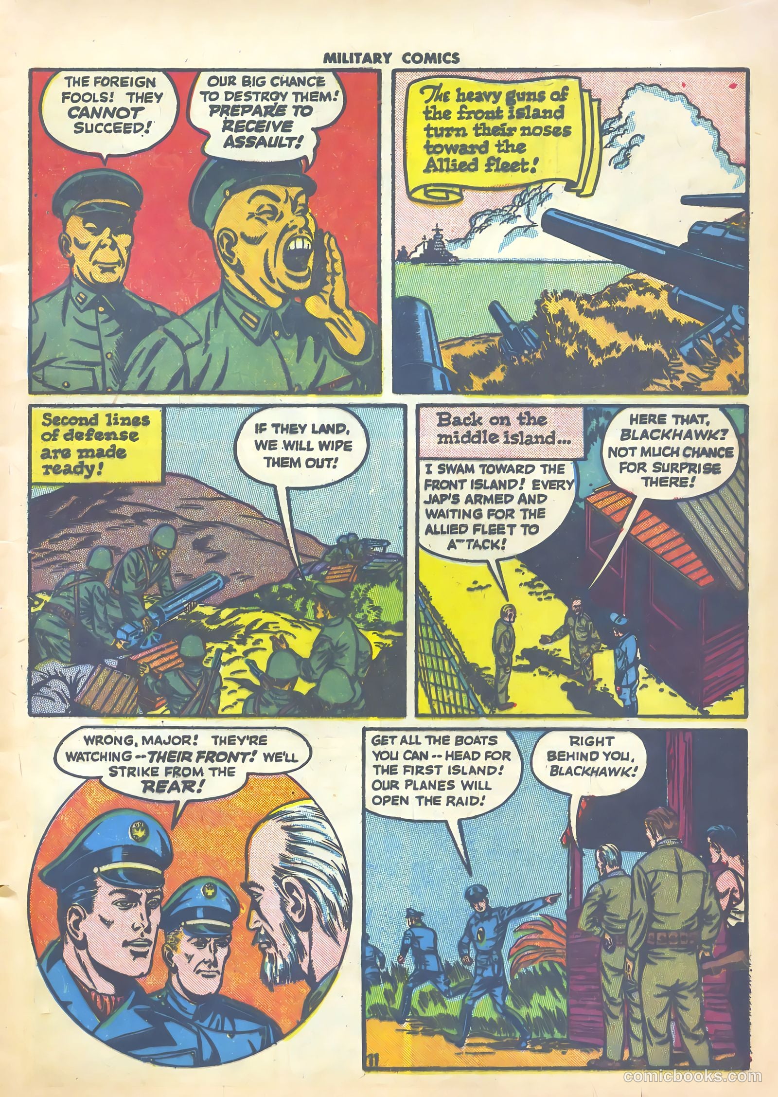Military Comics #43 (1945) — page 13 of 60