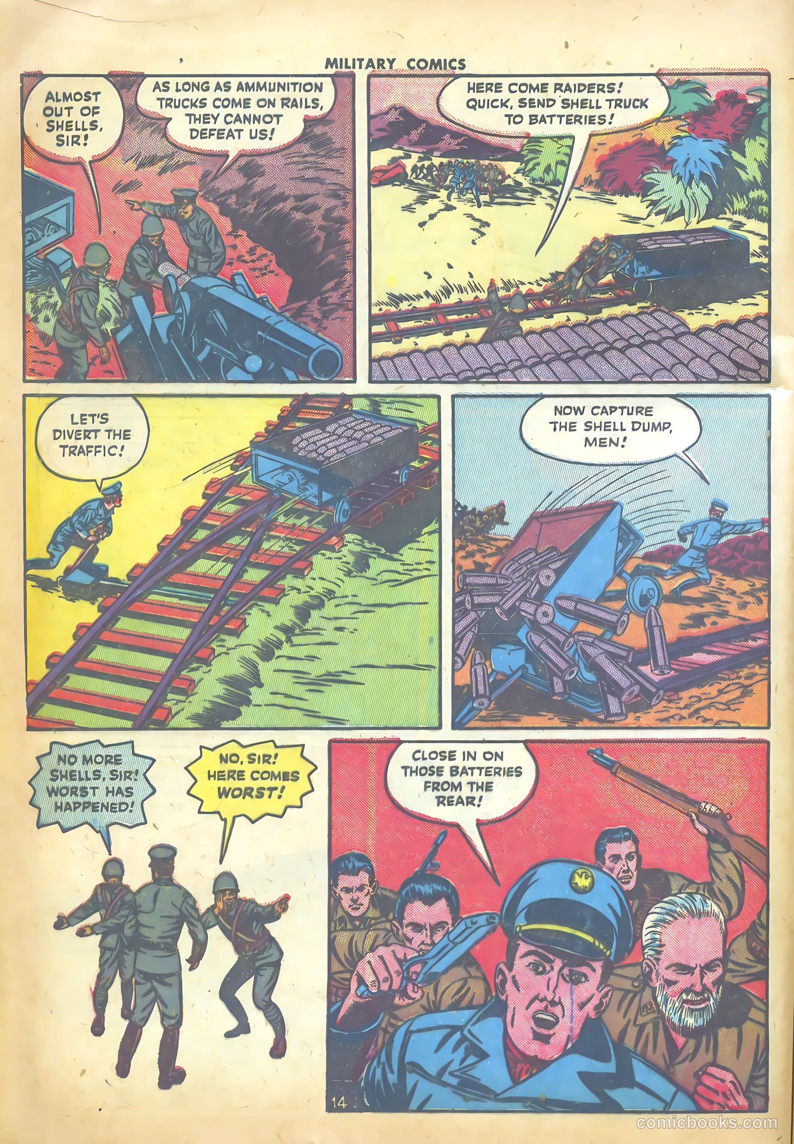 Military Comics #43 (1945) — page 16 of 60