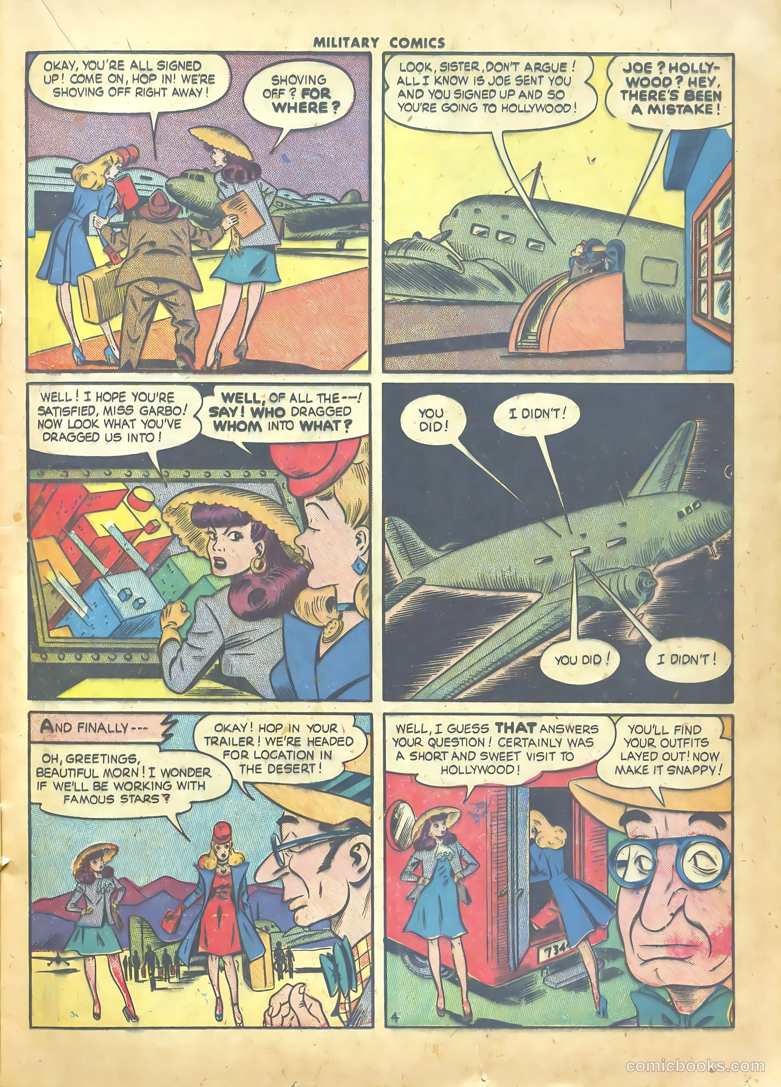 Military Comics #43 (1945) — page 21 of 60