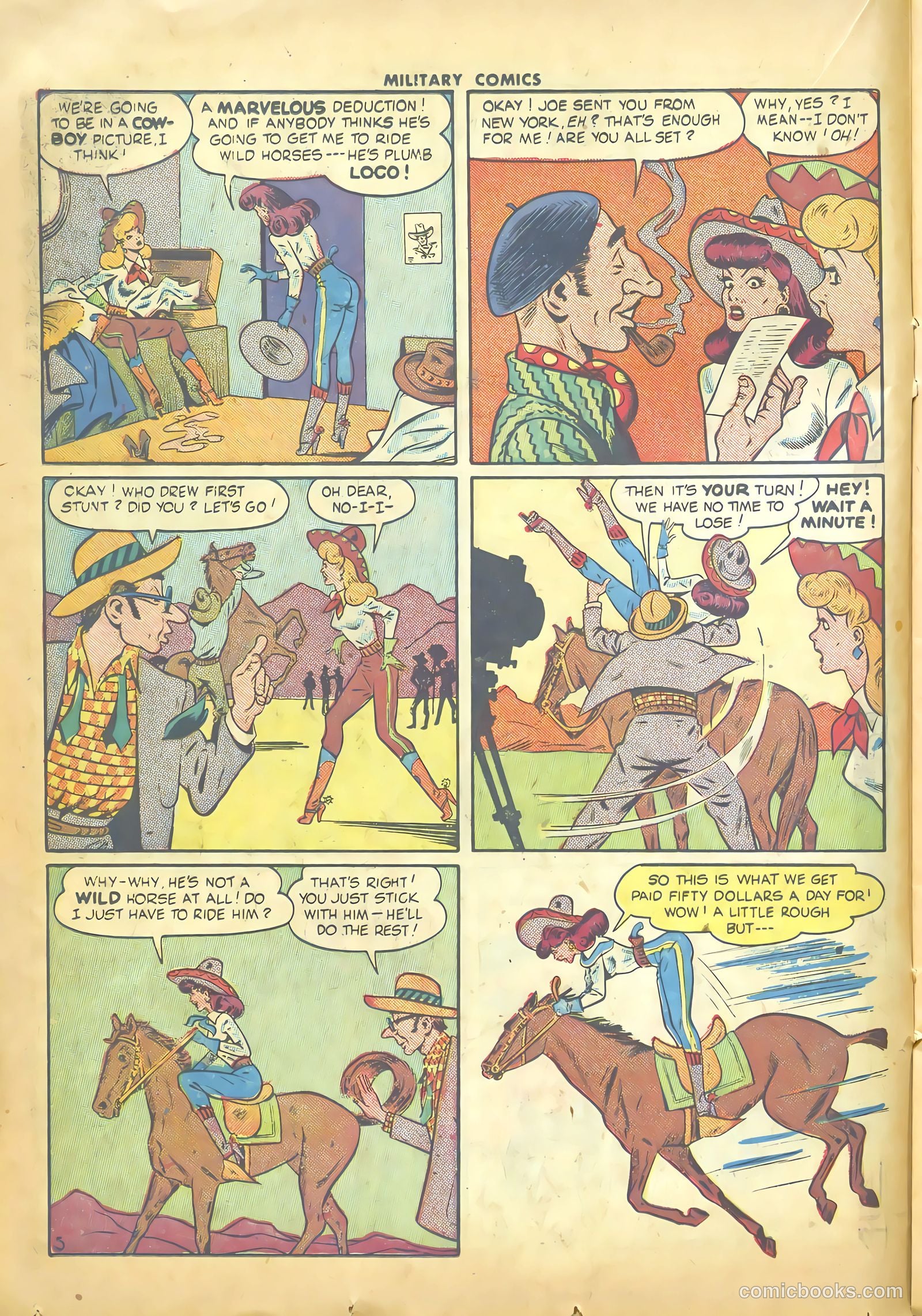 Military Comics #43 (1945) — page 22 of 60