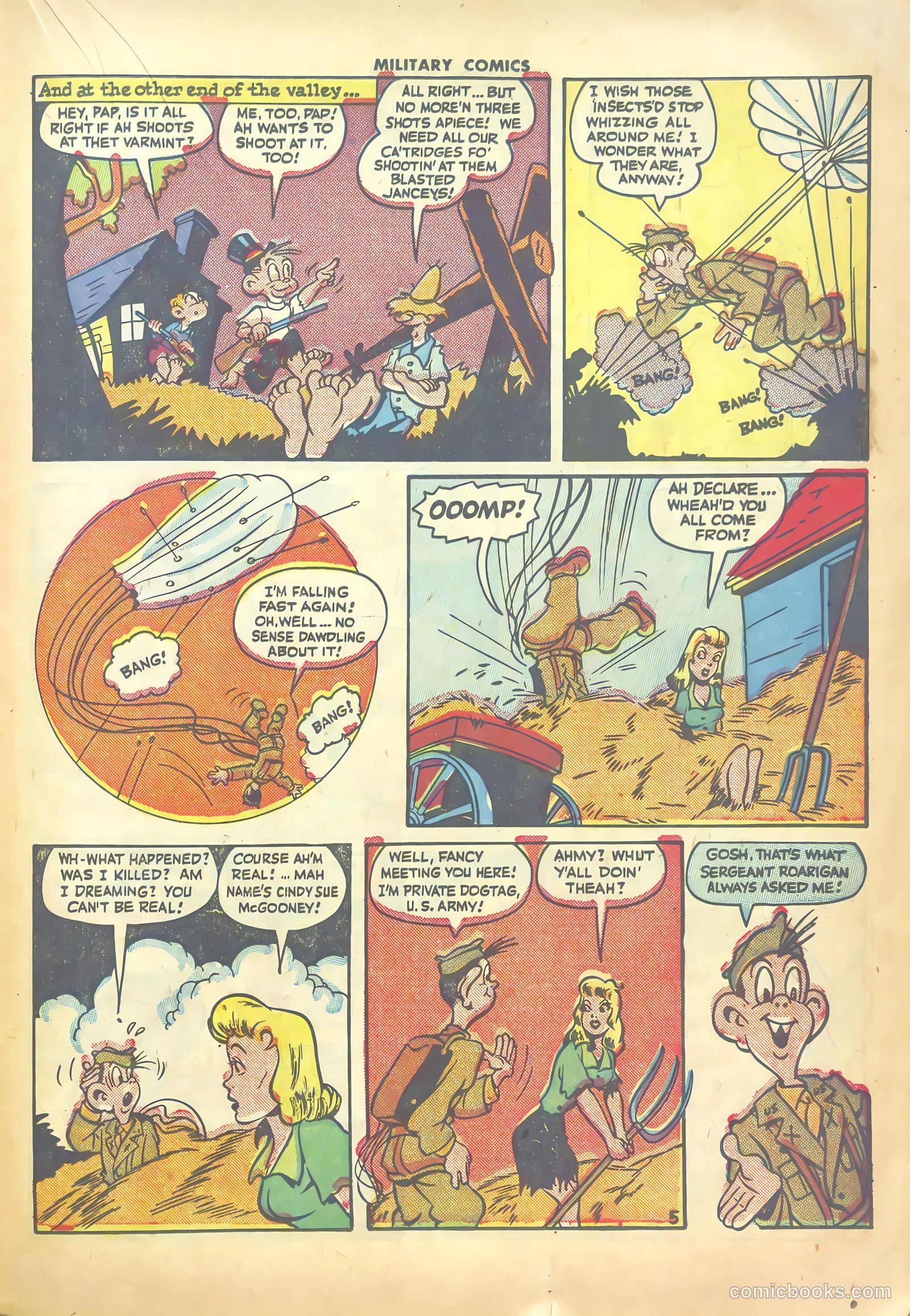 Military Comics #43 (1945) — page 35 of 60