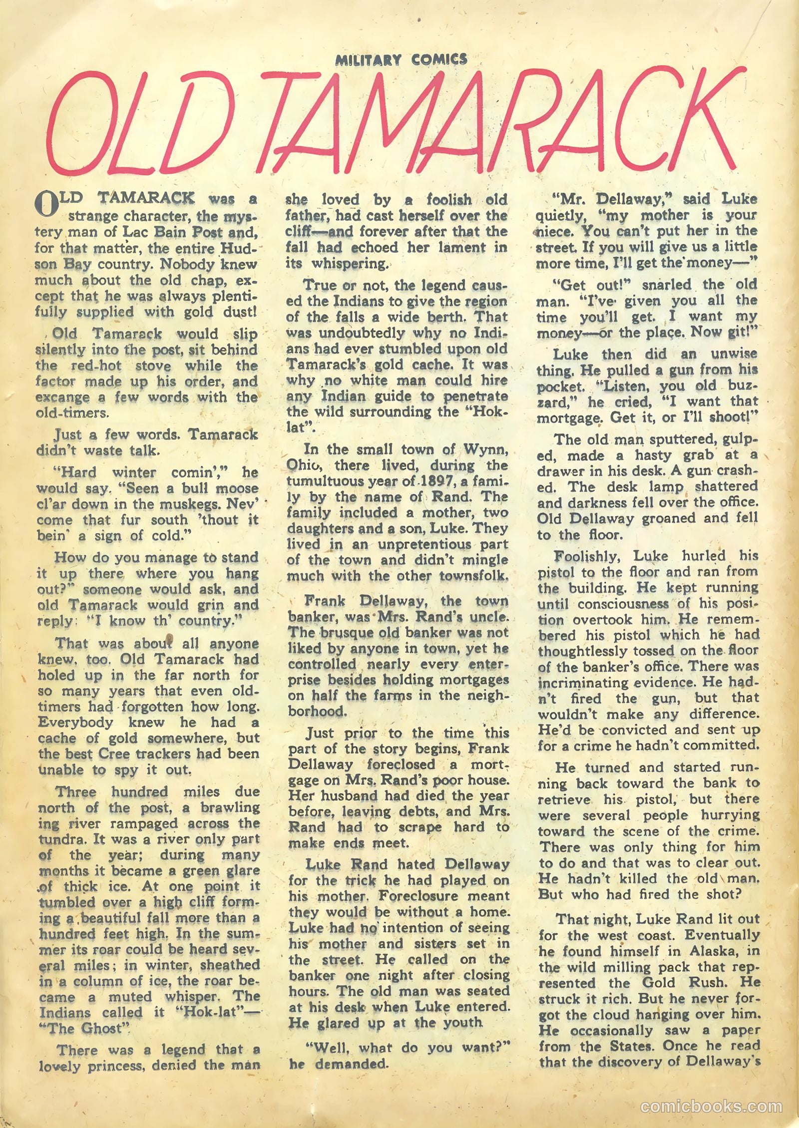 Military Comics #43 (1945) — page 40 of 60