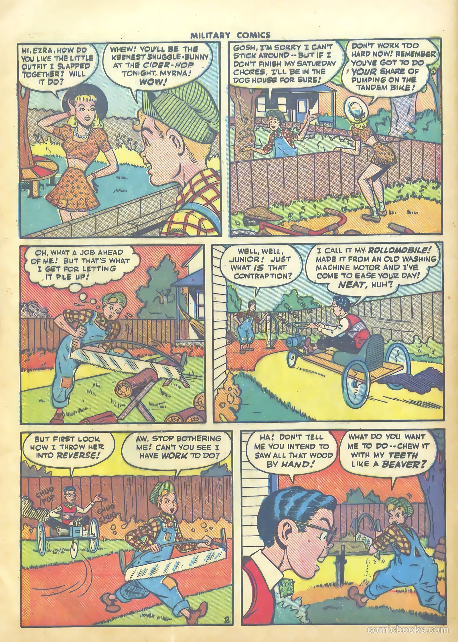 Military Comics #43 (1945) — page 52 of 60