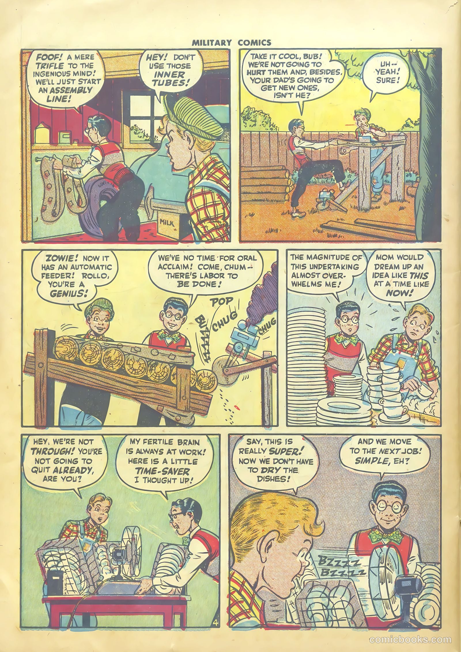 Military Comics #43 (1945) — page 54 of 60