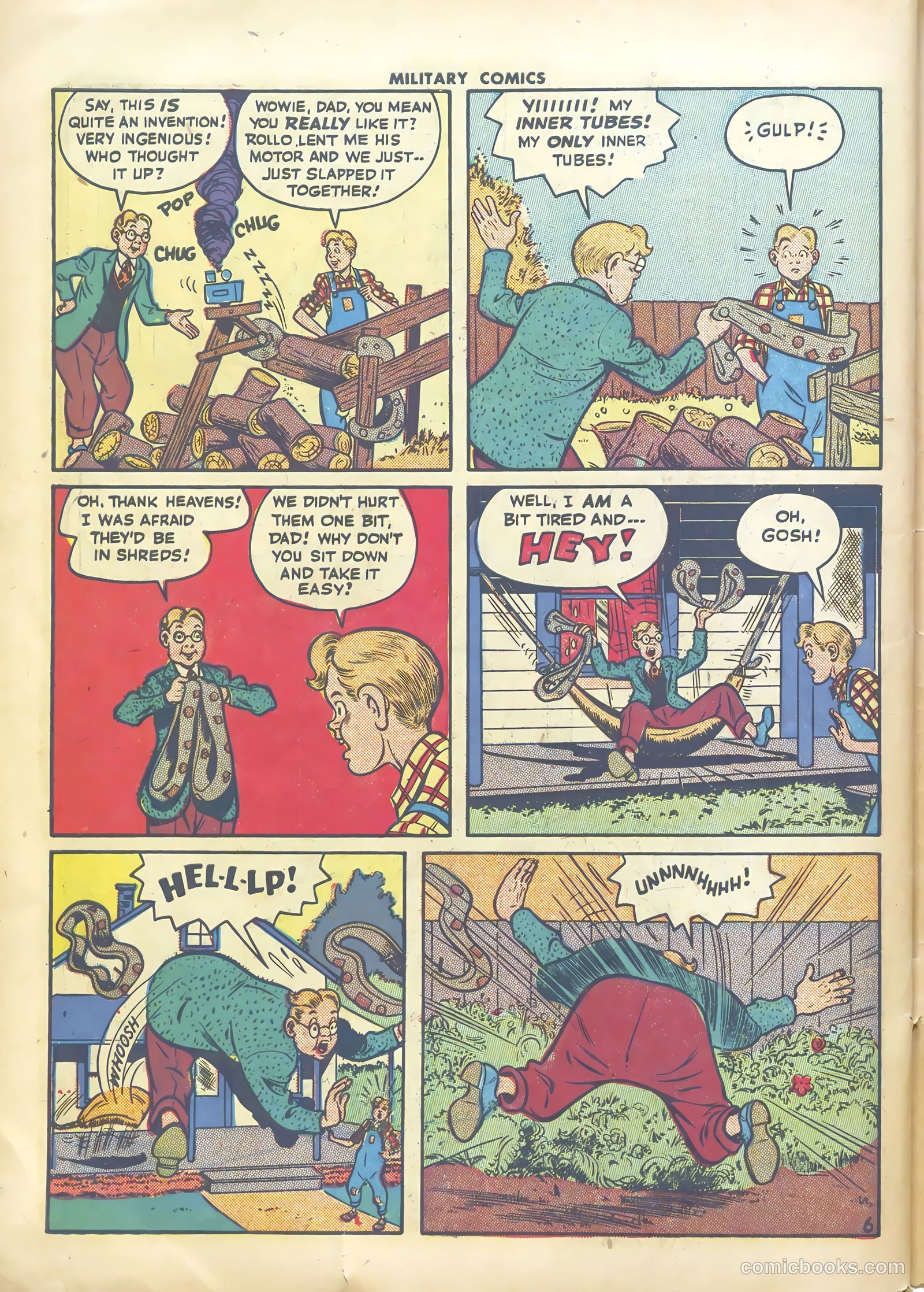 Military Comics #43 (1945) — page 56 of 60