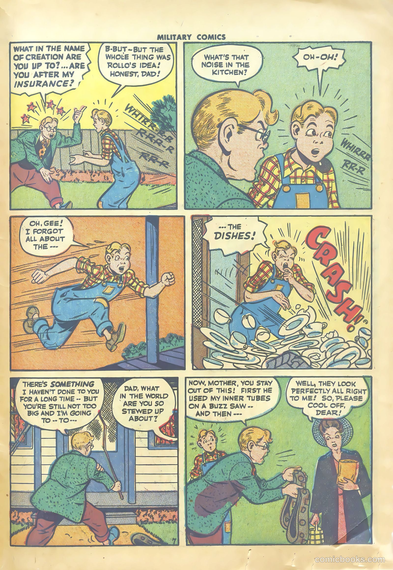 Military Comics #43 (1945) — page 57 of 60