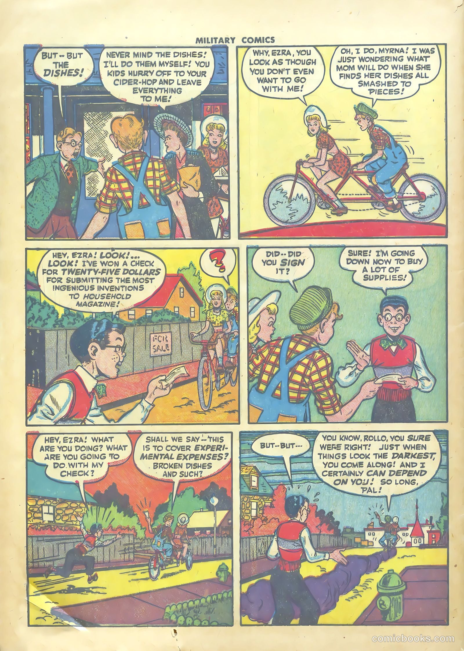 Military Comics #43 (1945) — page 58 of 60