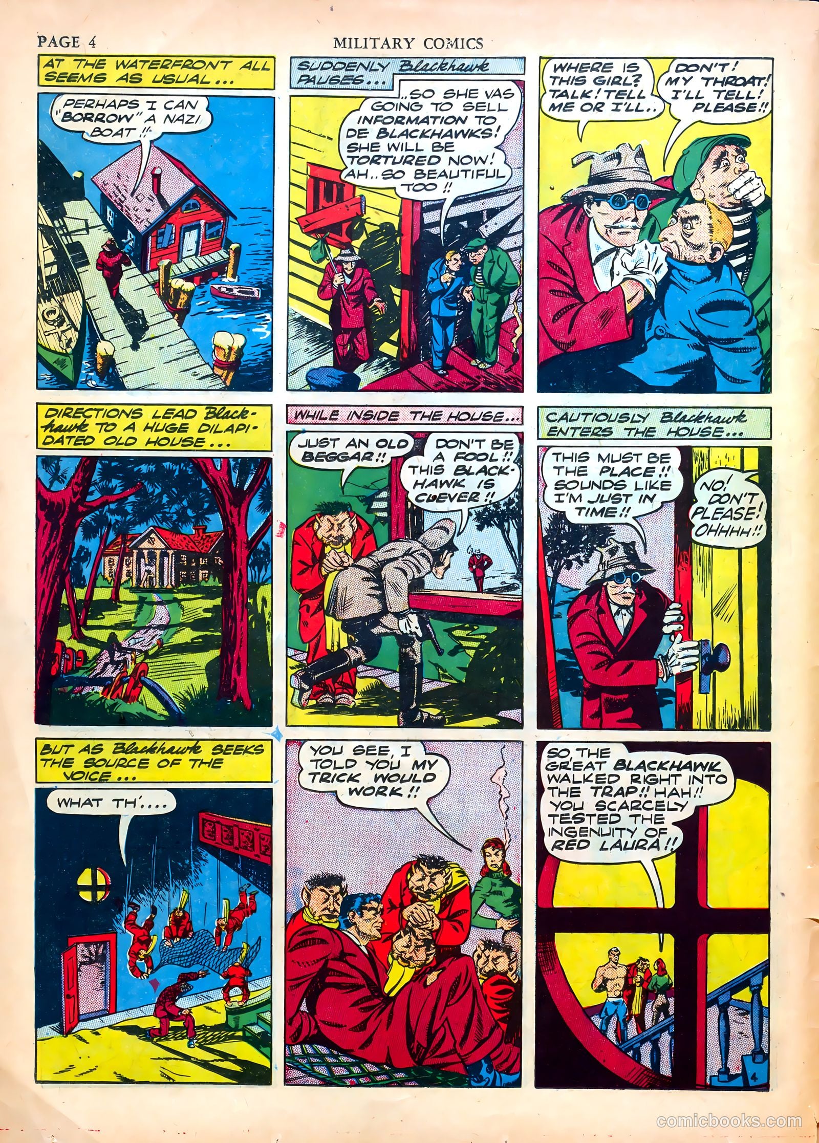 Military Comics #5 (1941) — page 6 of 68