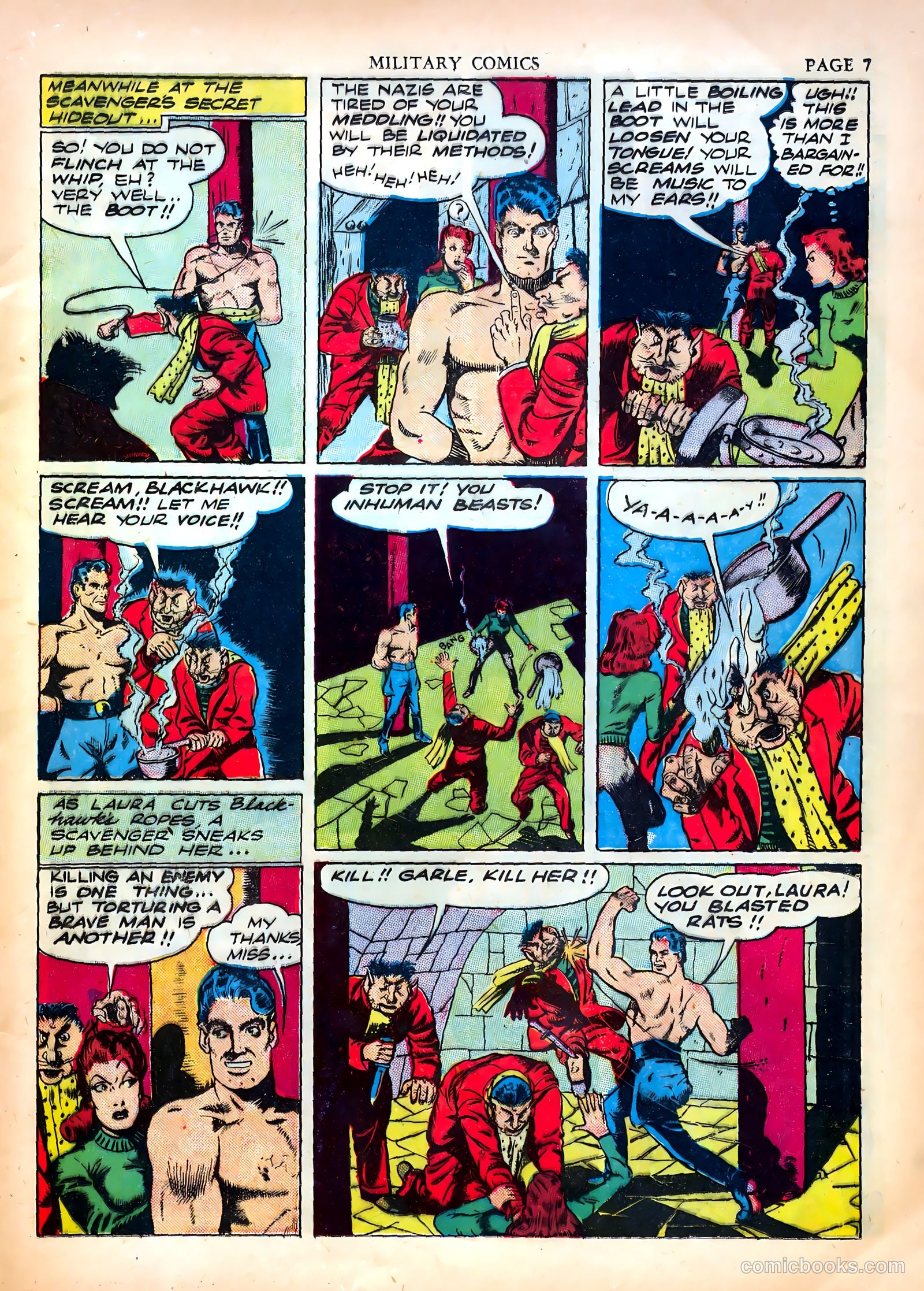 Military Comics #5 (1941) — page 9 of 68