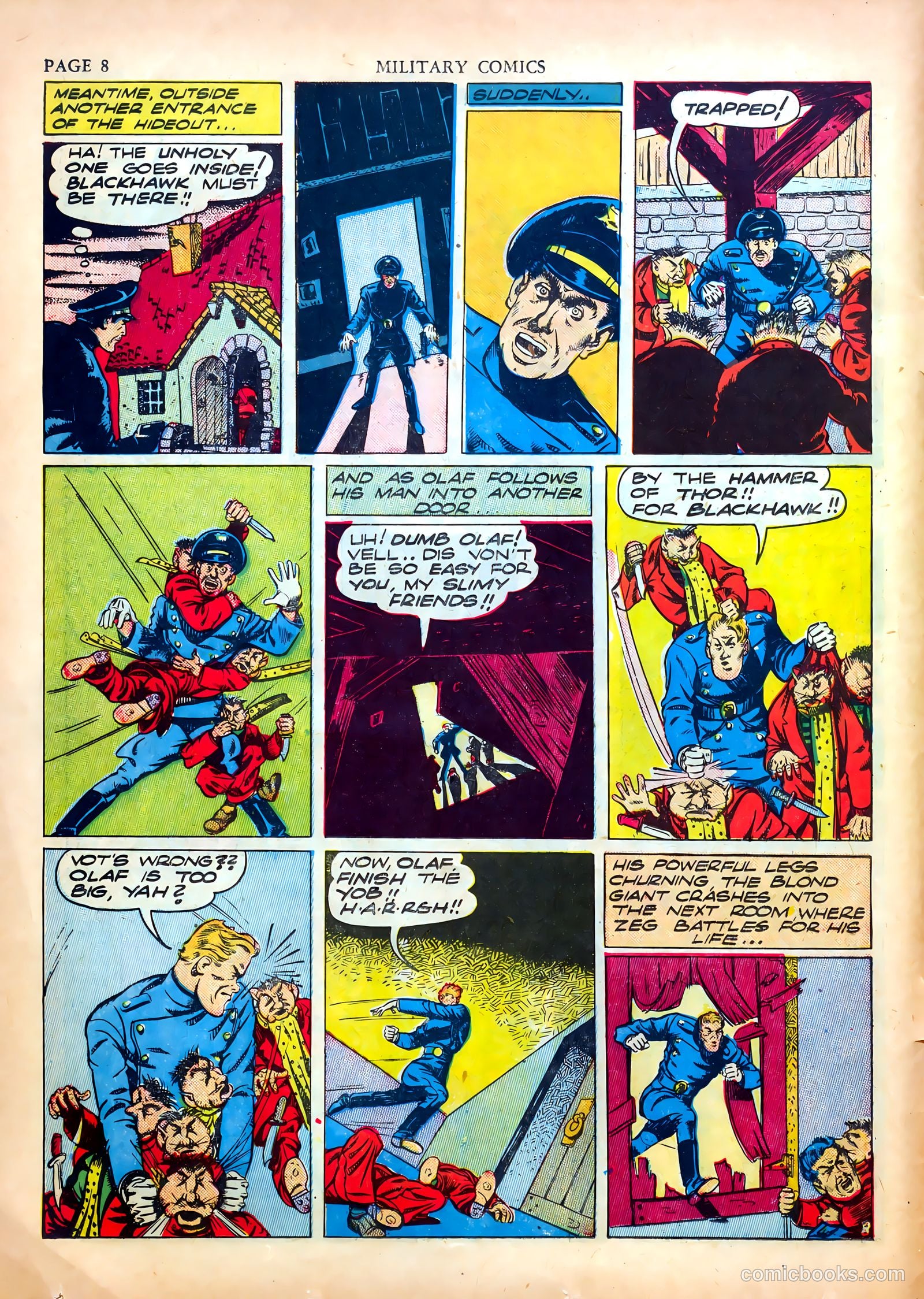 Military Comics #5 (1941) — page 10 of 68