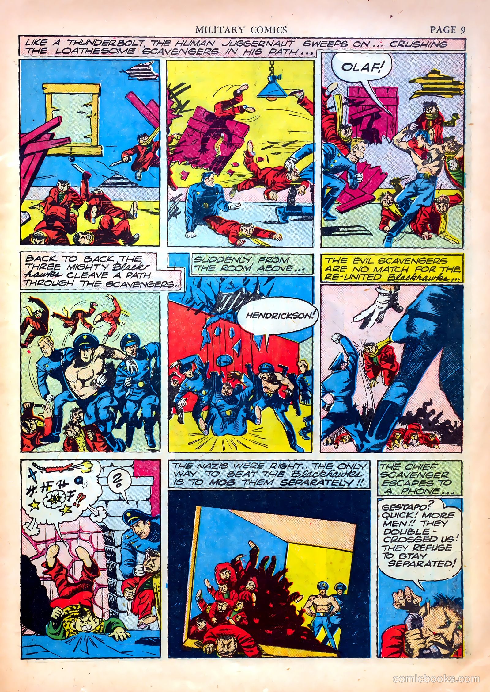 Military Comics #5 (1941) — page 11 of 68