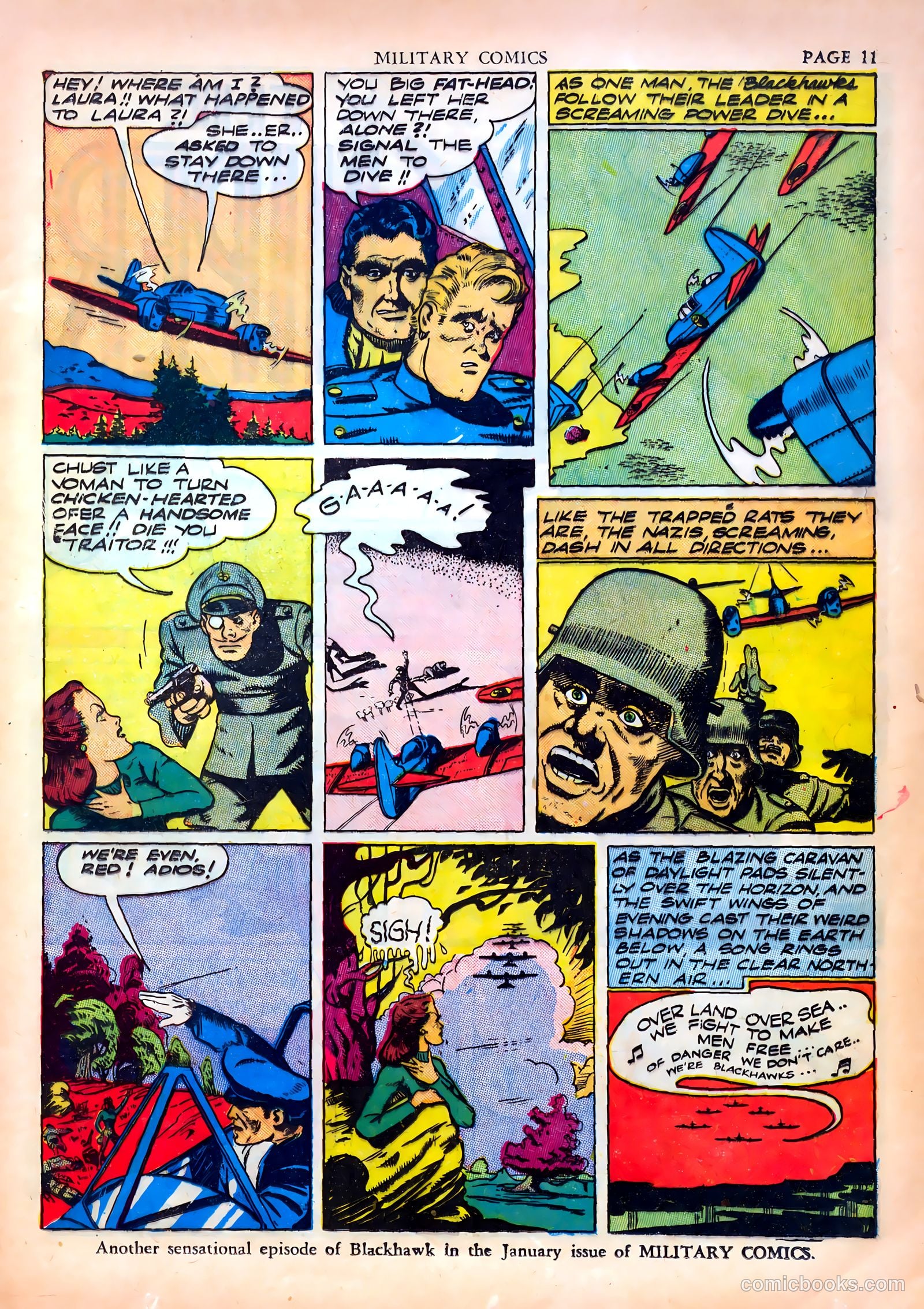 Military Comics #5 (1941) — page 13 of 68