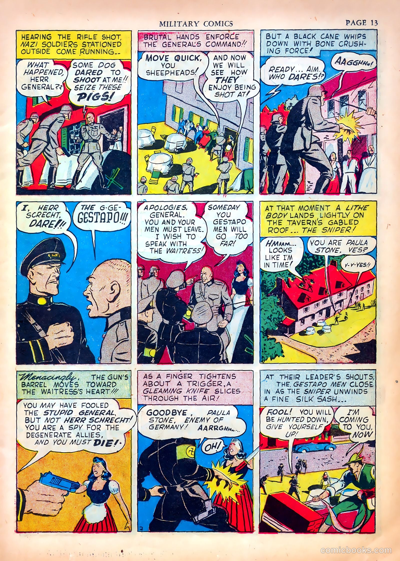 Military Comics #5 (1941) — page 15 of 68