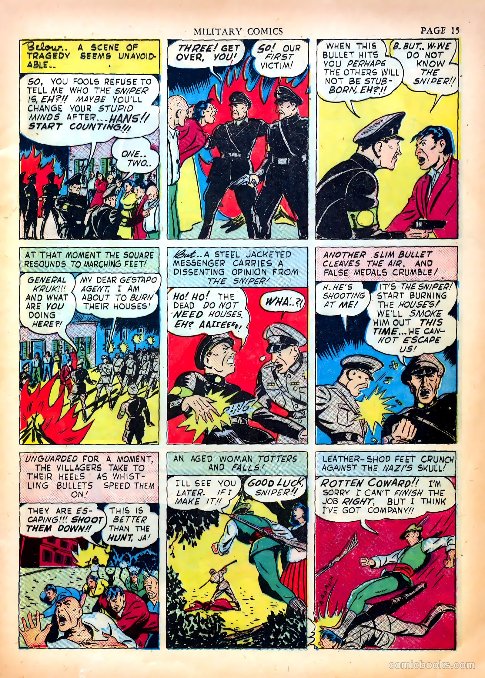 Military Comics #5 (1941) — page 17 of 68