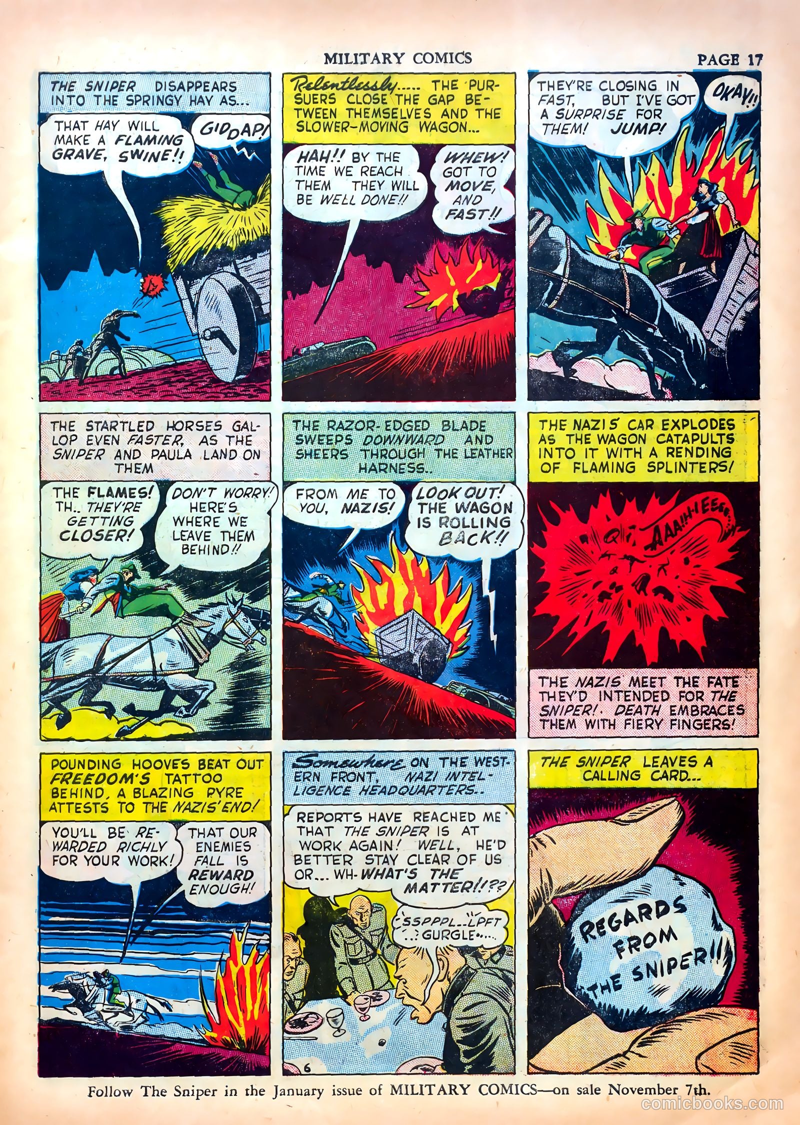 Military Comics #5 (1941) — page 19 of 68