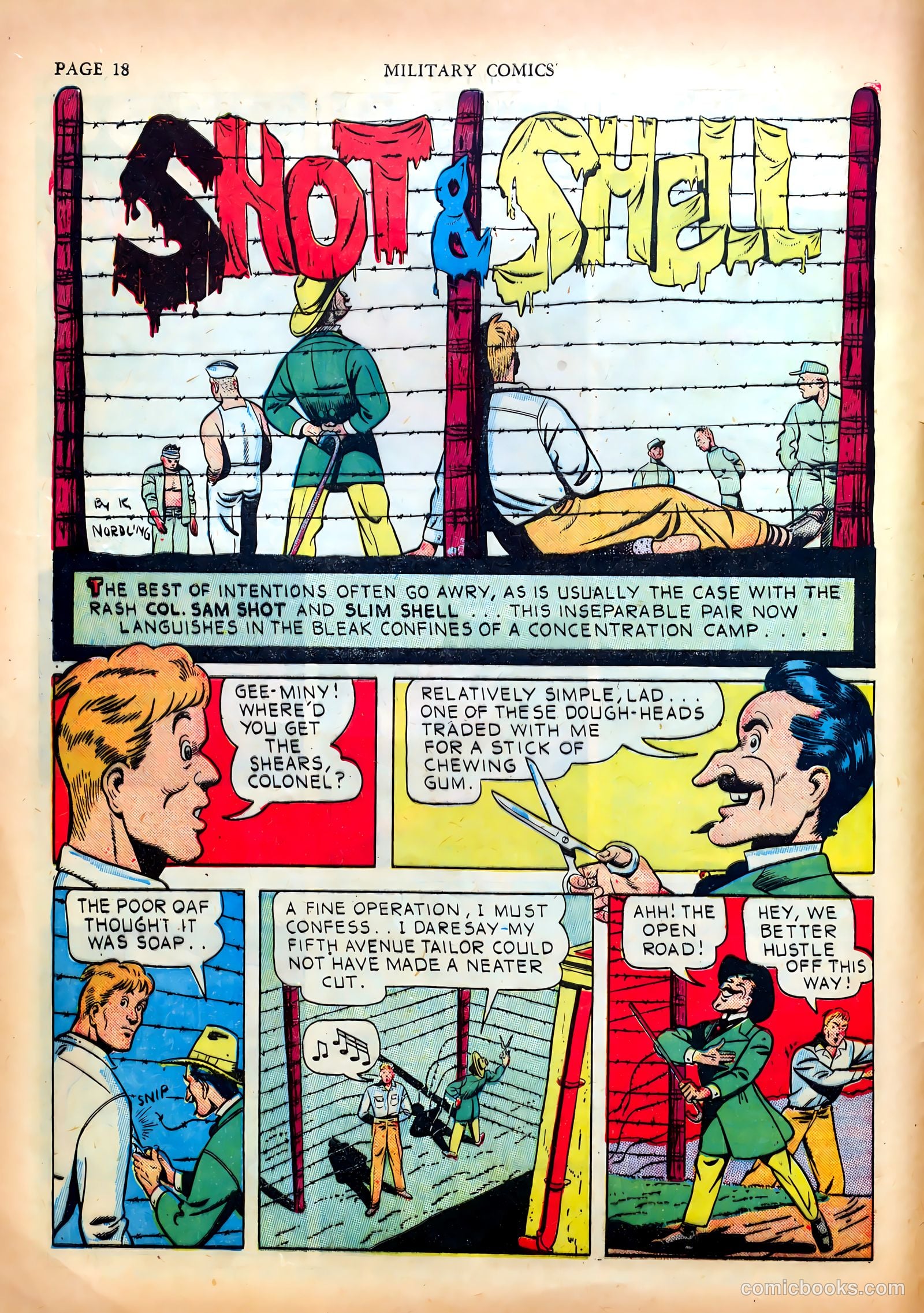 Military Comics #5 (1941) — page 20 of 68