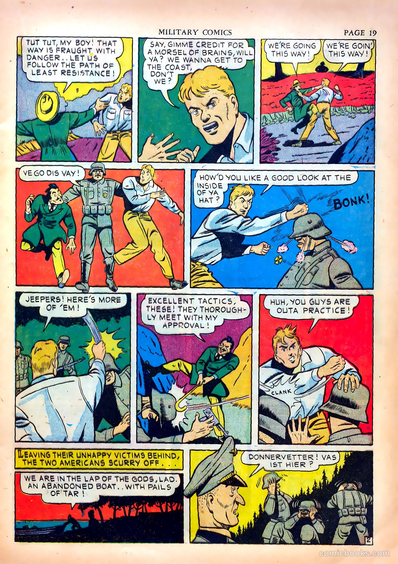 Military Comics #5 (1941) — page 21 of 68
