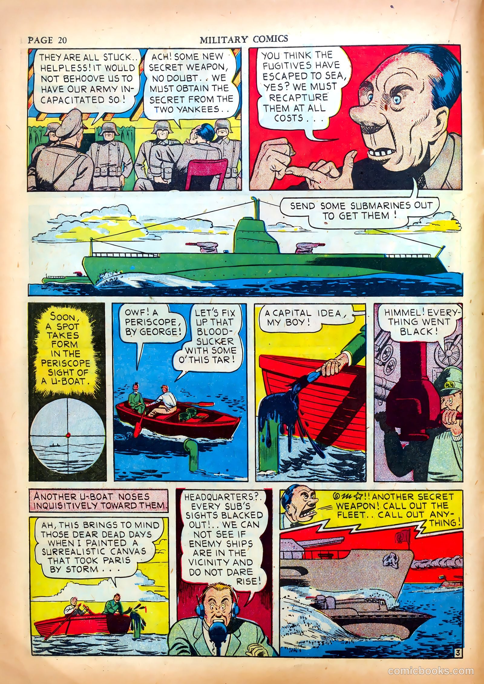 Military Comics #5 (1941) — page 22 of 68