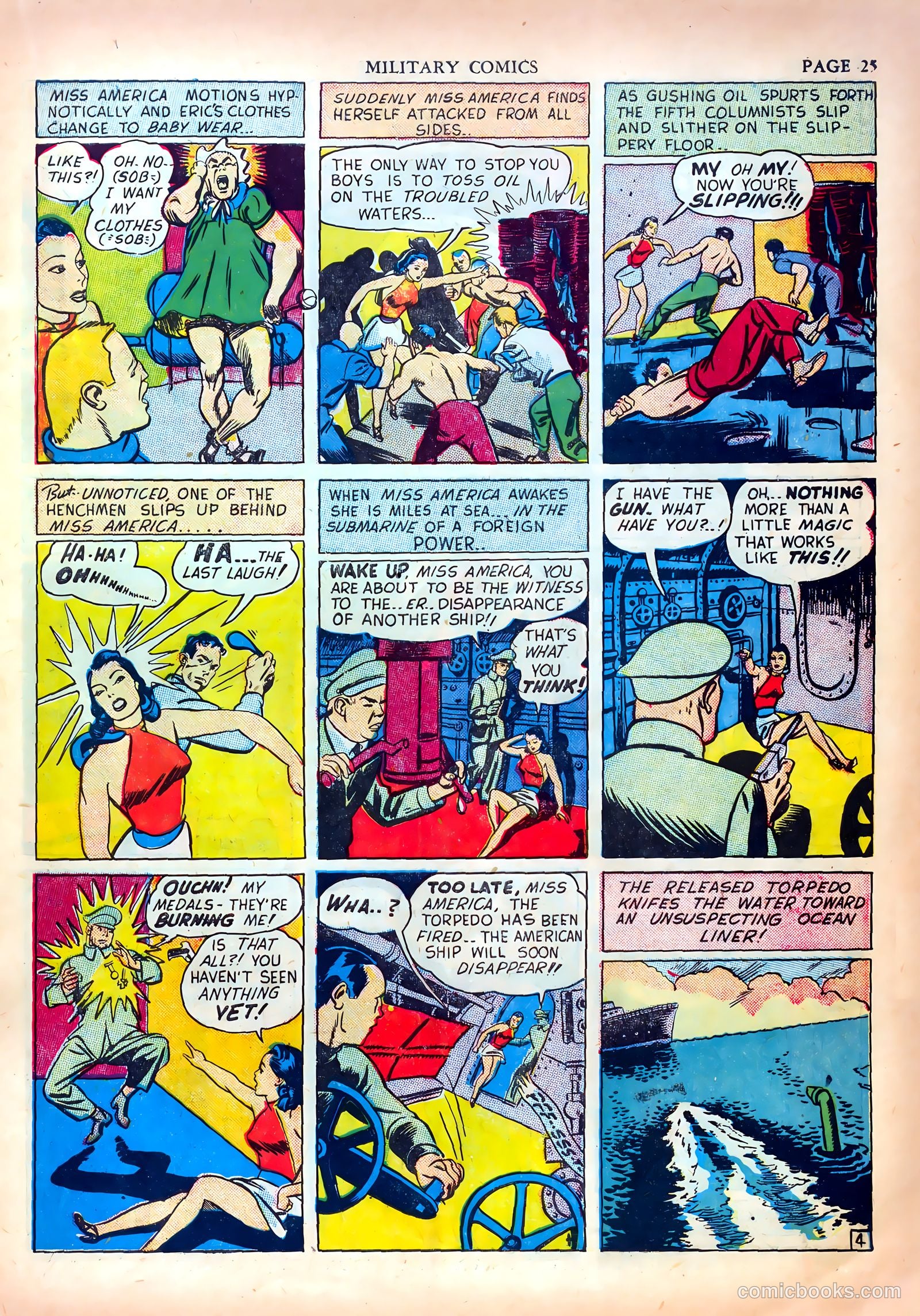 Military Comics #5 (1941) — page 27 of 68