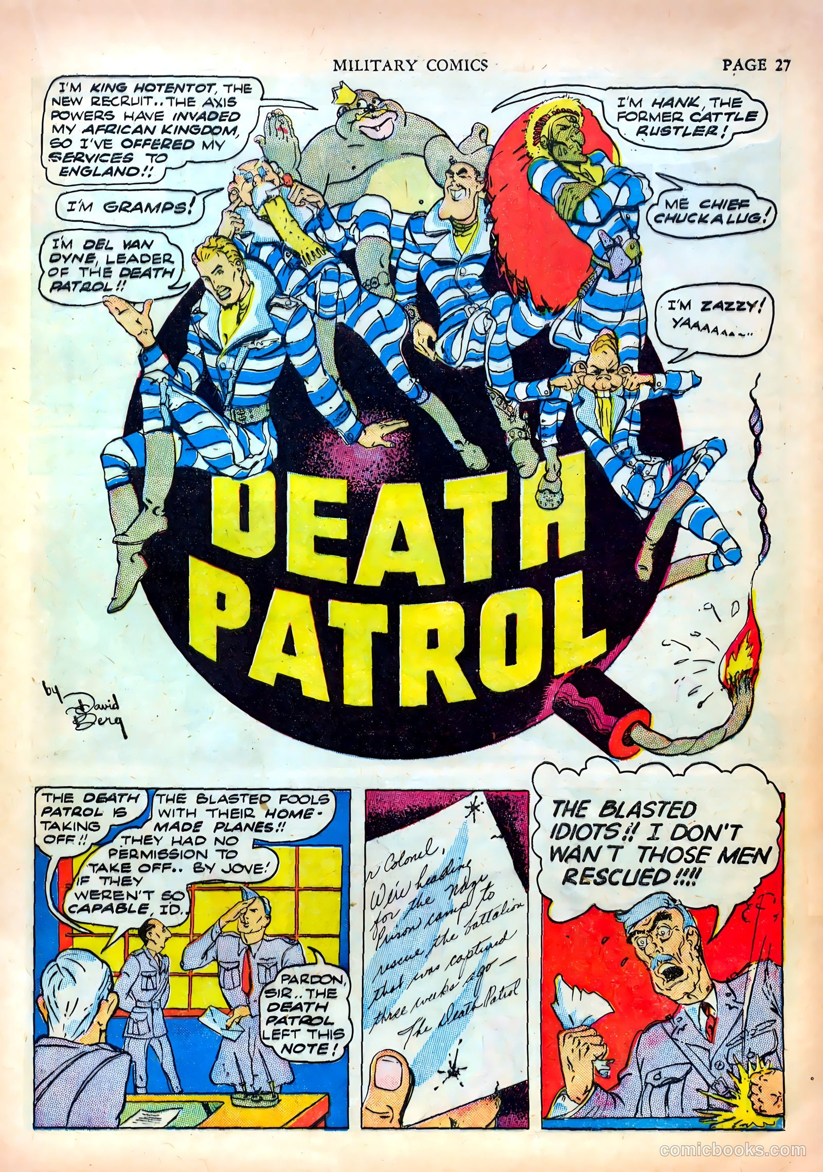 Military Comics #5 (1941) — page 29 of 68