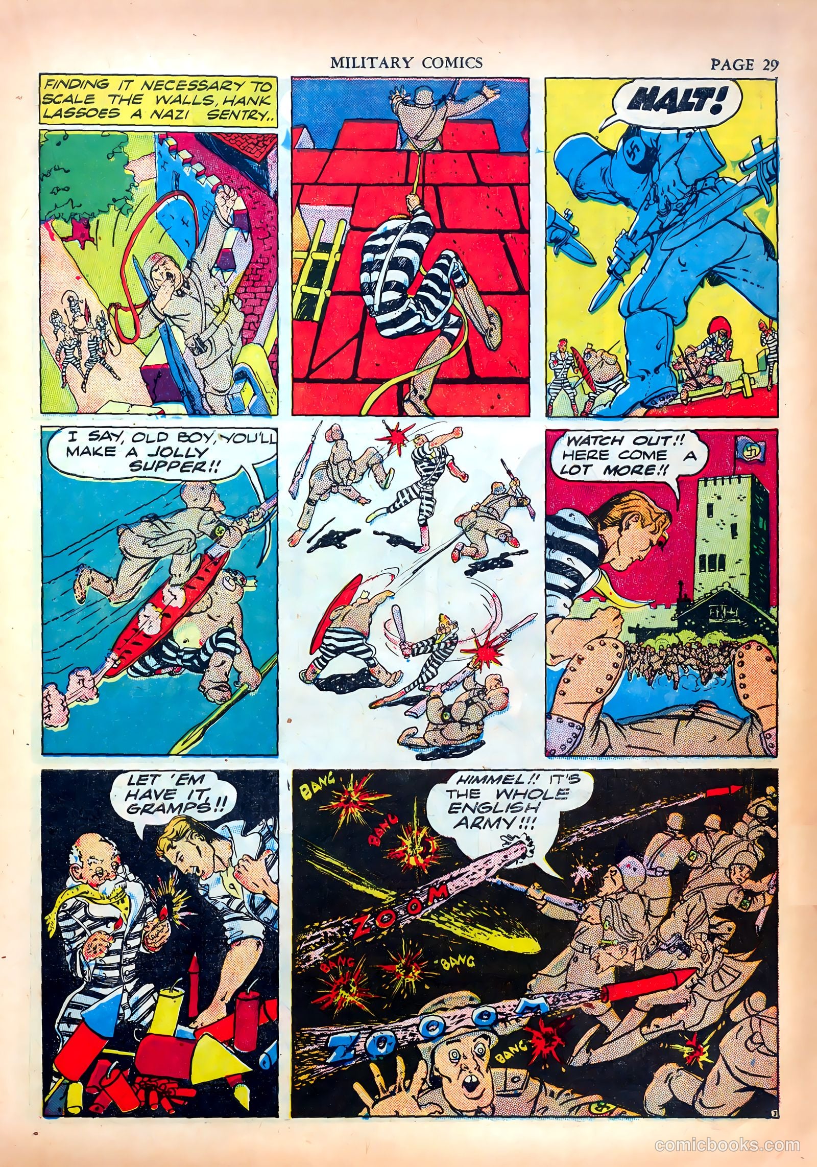 Military Comics #5 (1941) — page 31 of 68