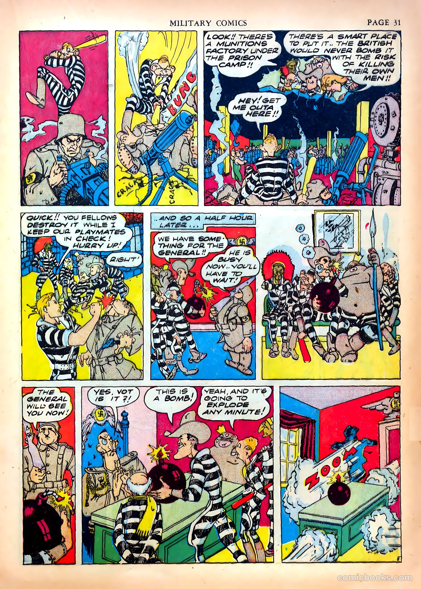Military Comics #5 (1941) — page 33 of 68