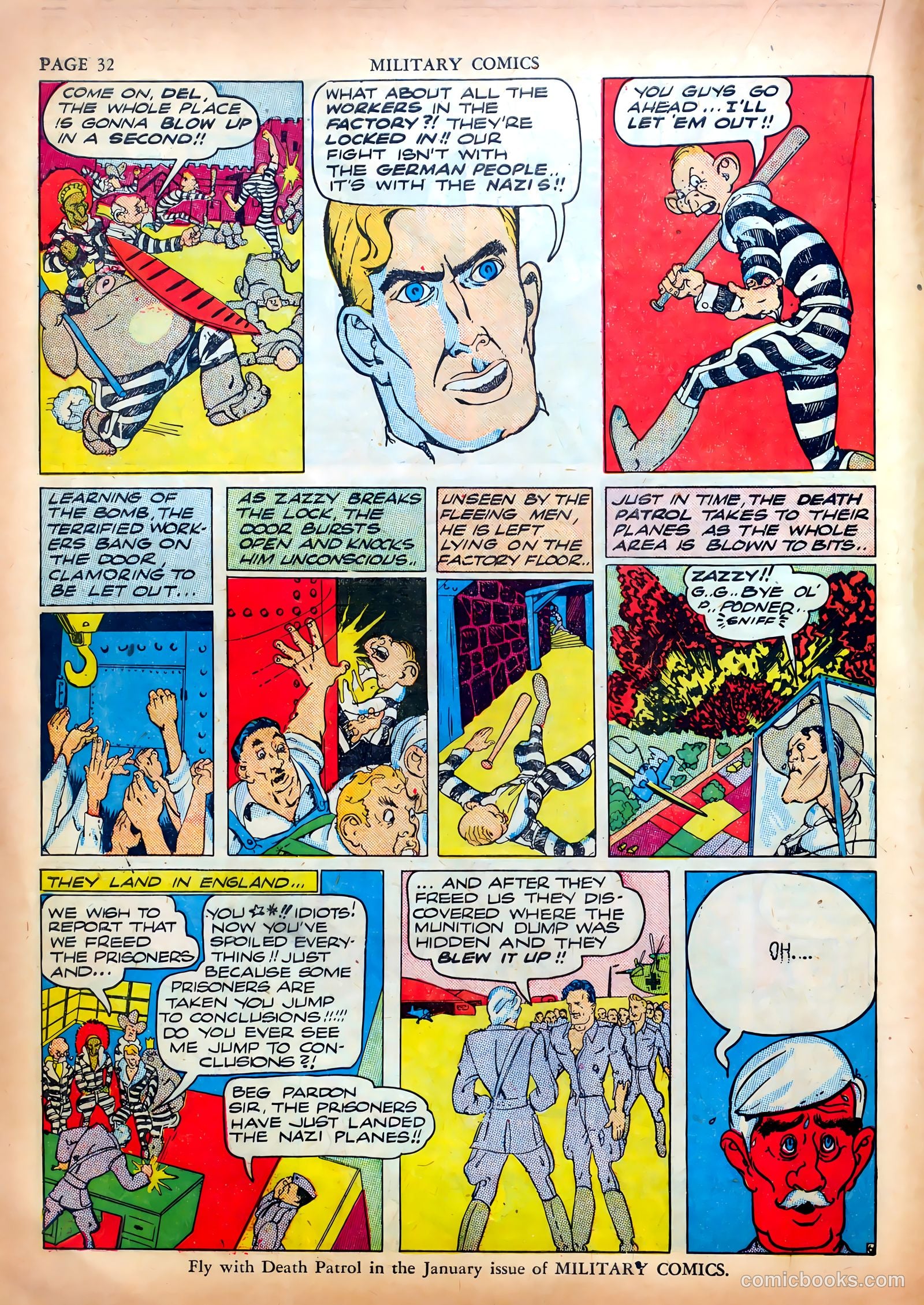 Military Comics #5 (1941) — page 34 of 68