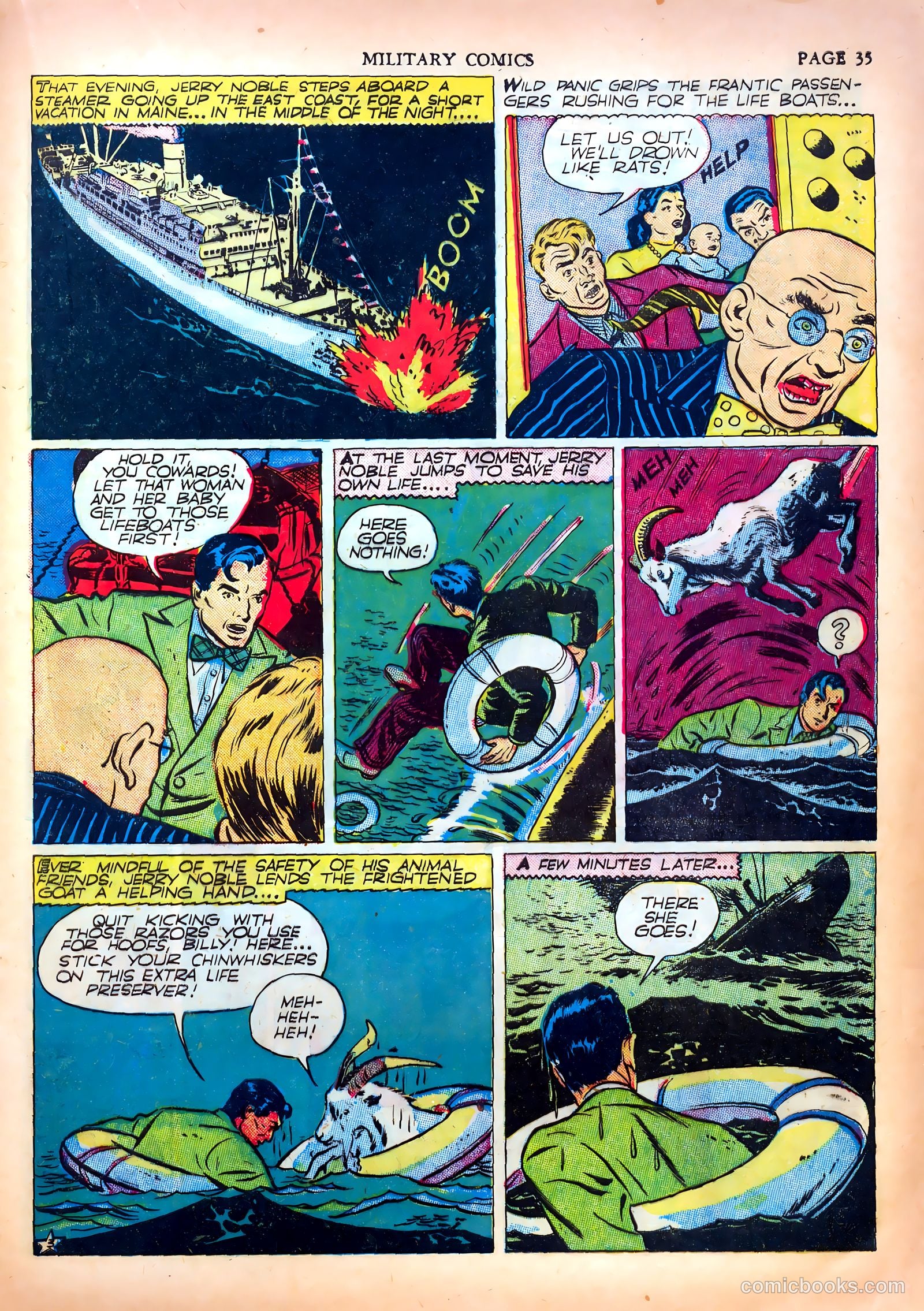 Military Comics #5 (1941) — page 37 of 68