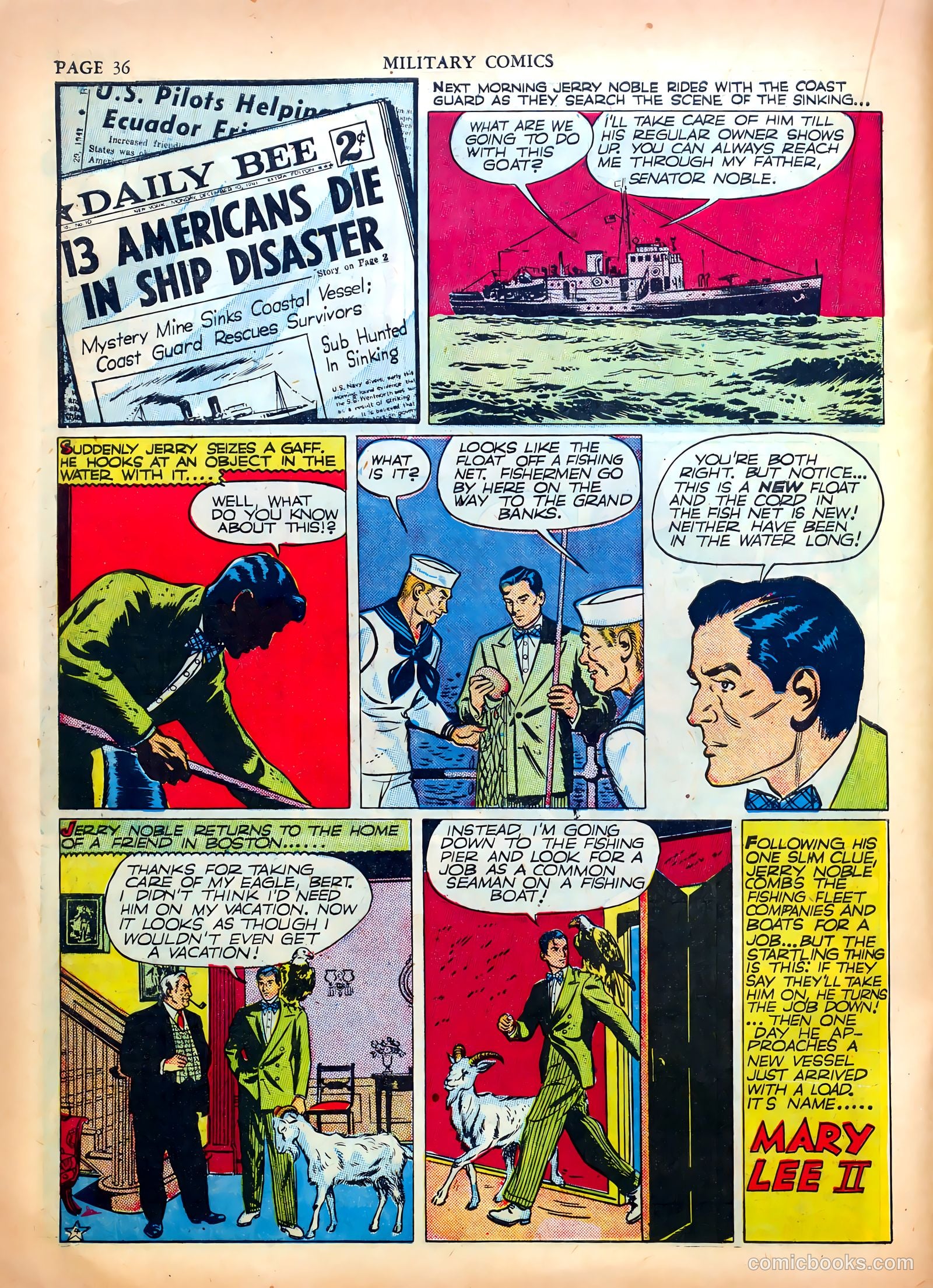 Military Comics #5 (1941) — page 38 of 68