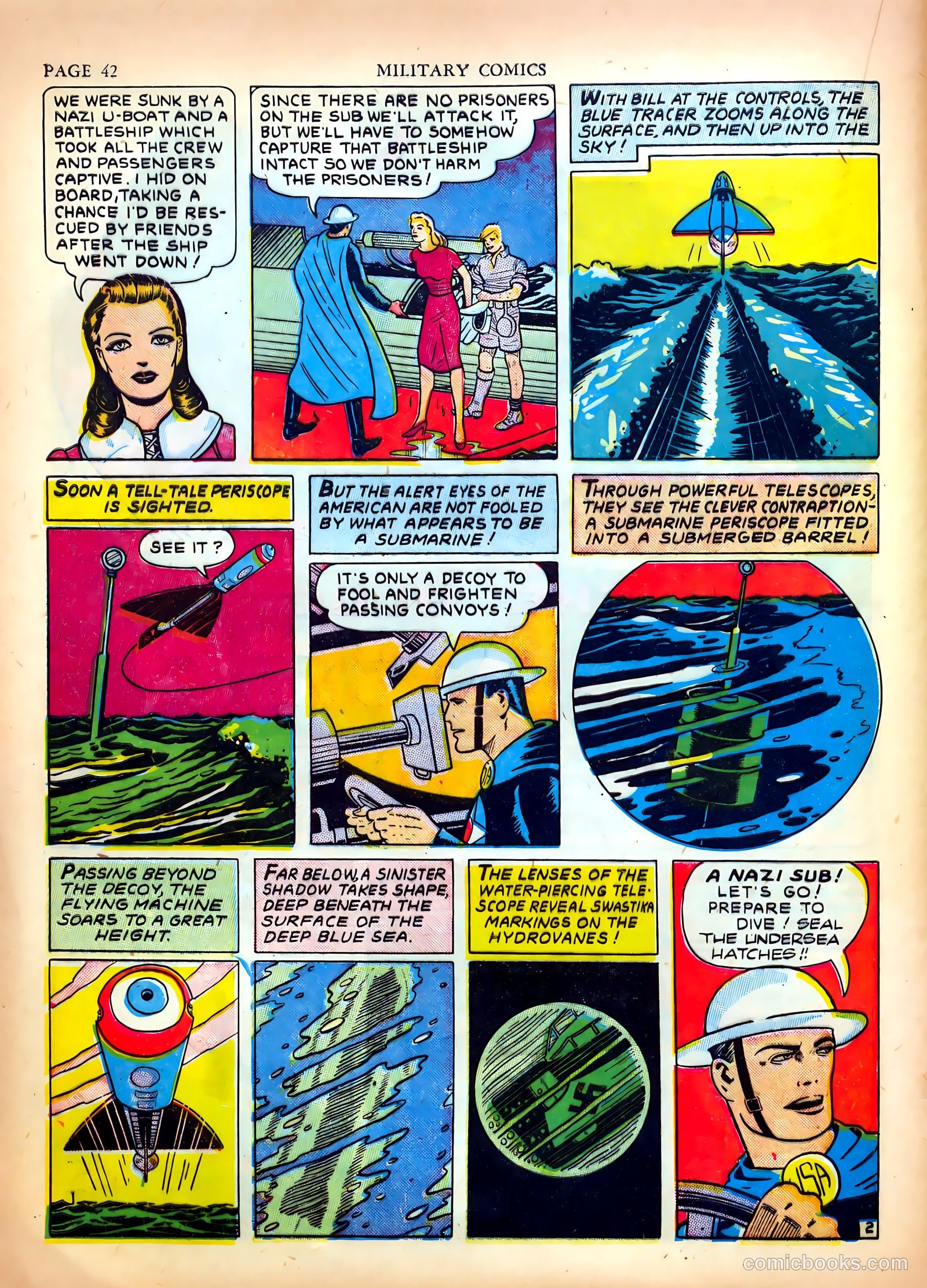 Military Comics #5 (1941) — page 44 of 68