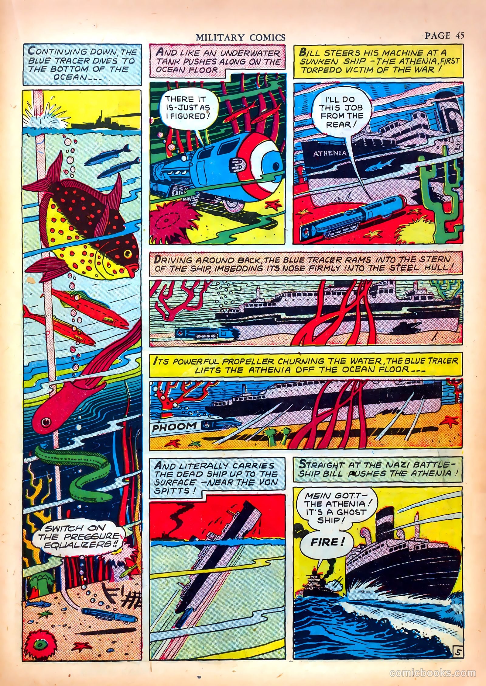 Military Comics #5 (1941) — page 47 of 68