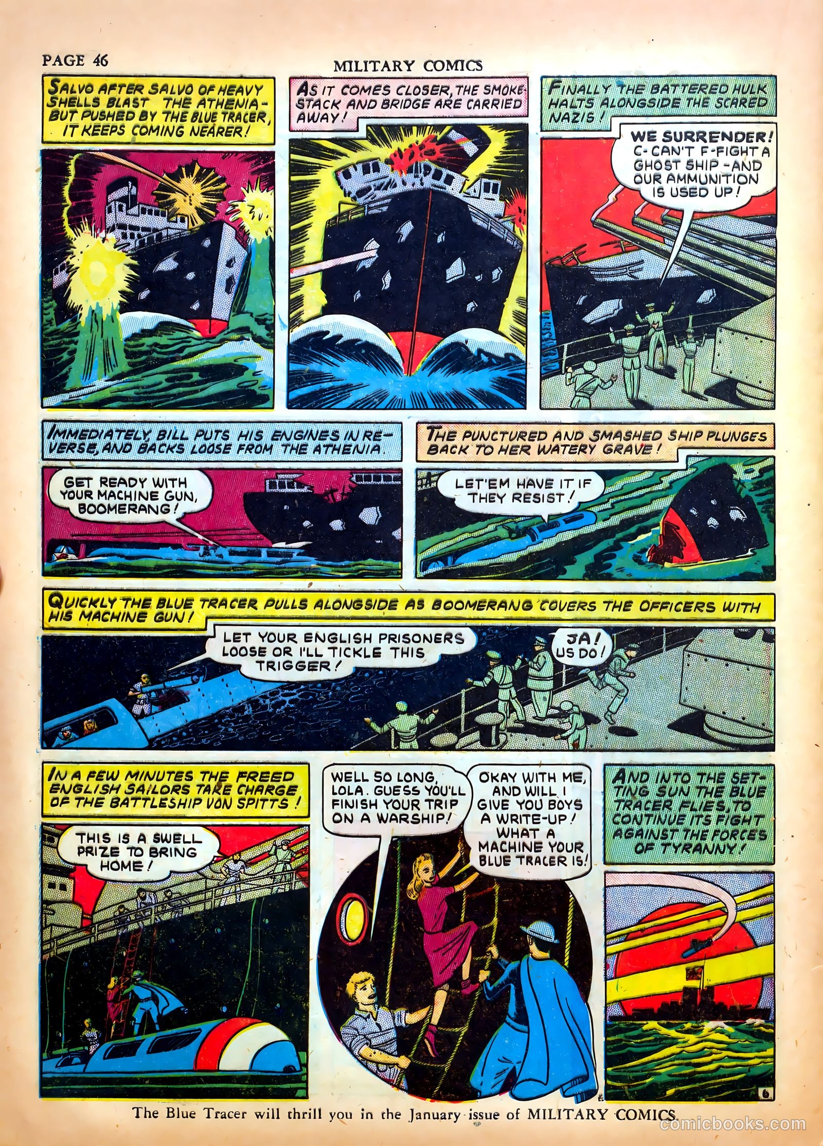 Military Comics #5 (1941) — page 48 of 68