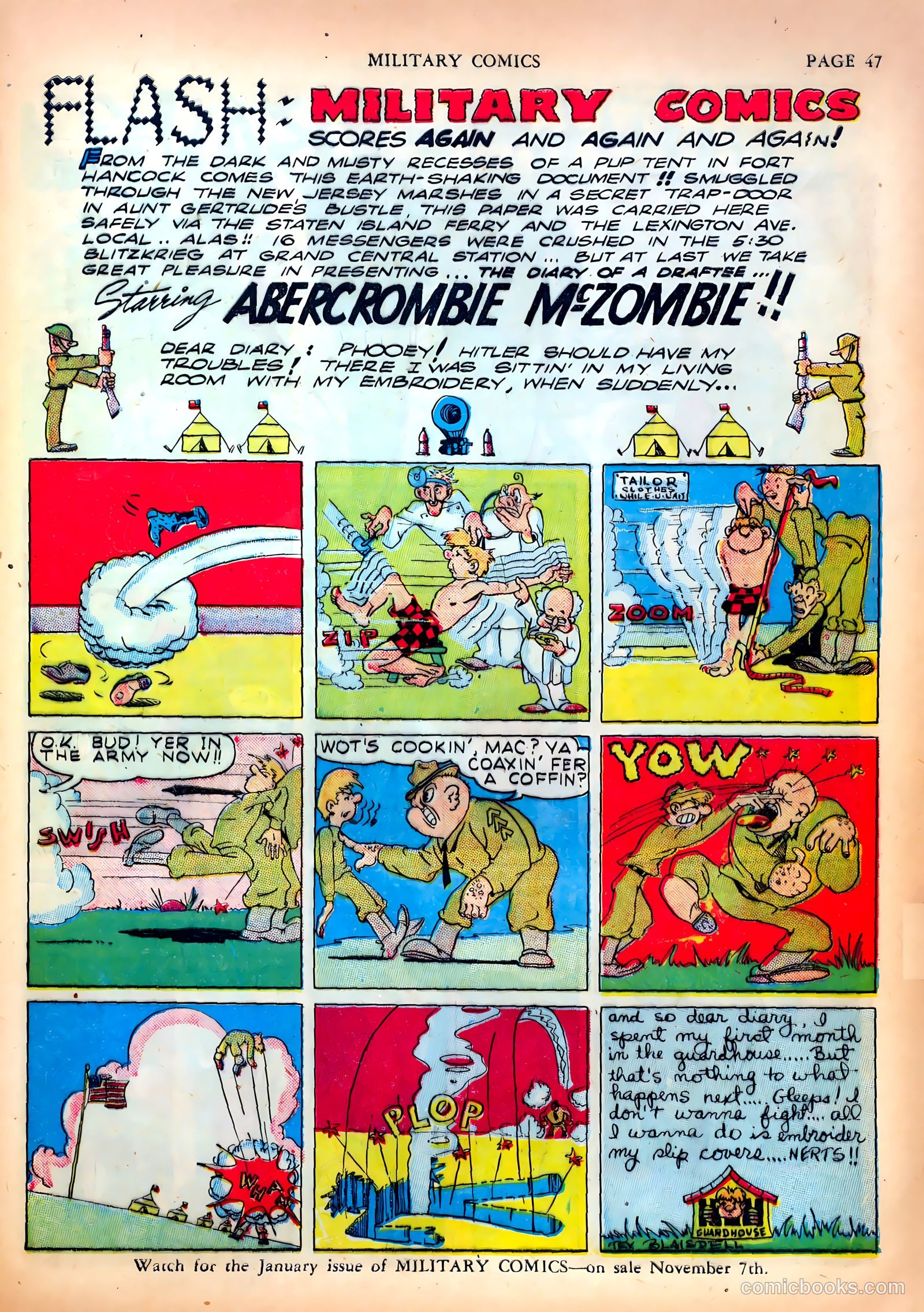 Military Comics #5 (1941) — page 49 of 68