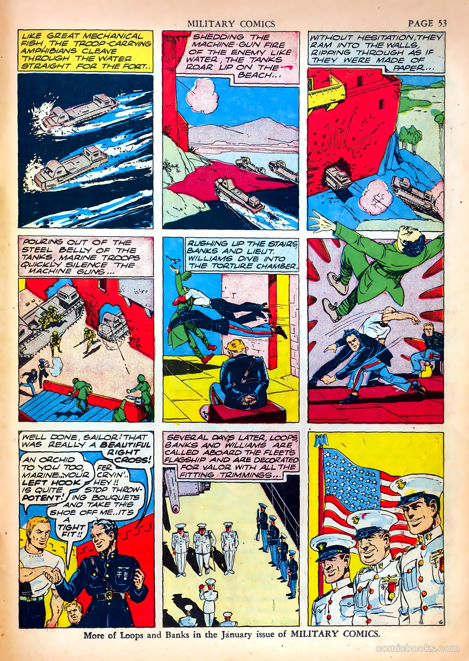 Military Comics #5 (1941) — page 55 of 68