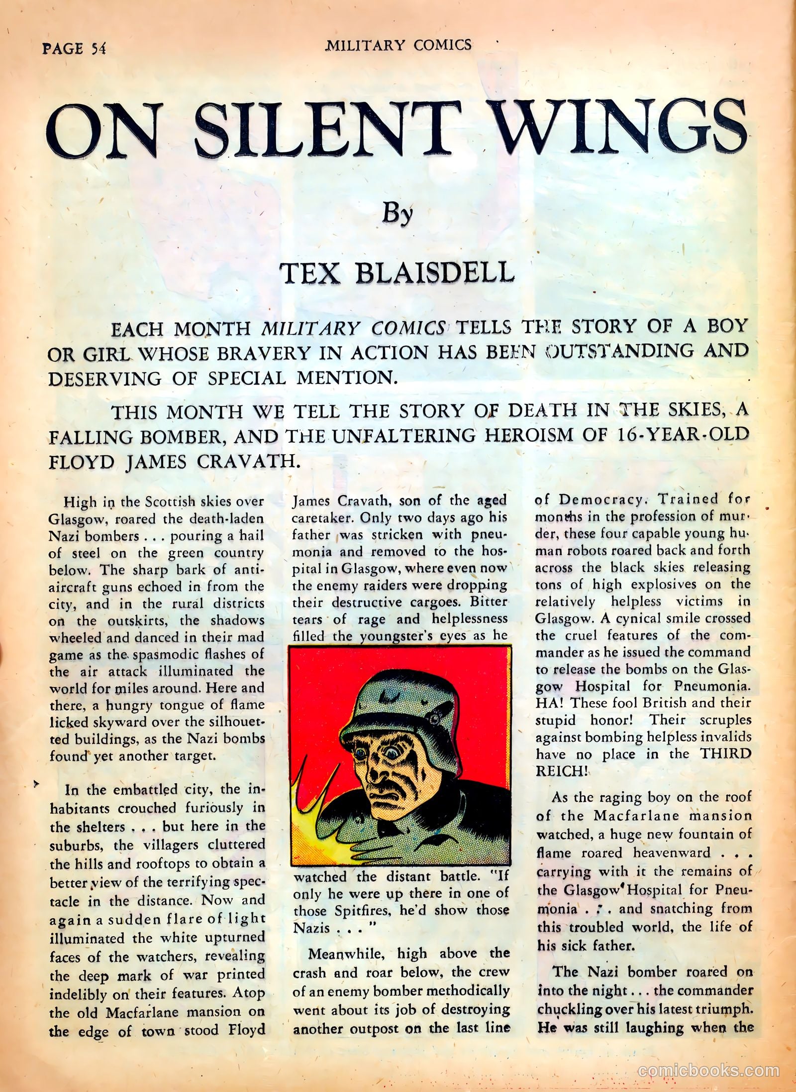 Military Comics #5 (1941) — page 56 of 68