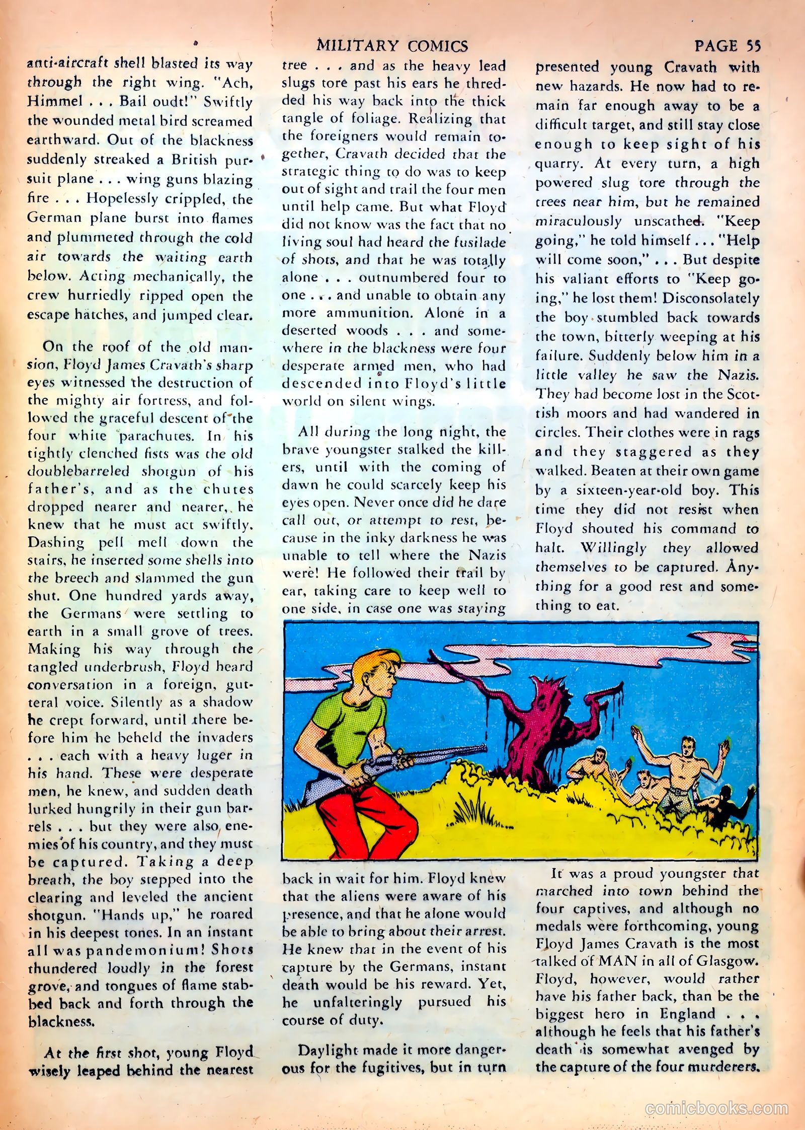 Military Comics #5 (1941) — page 57 of 68
