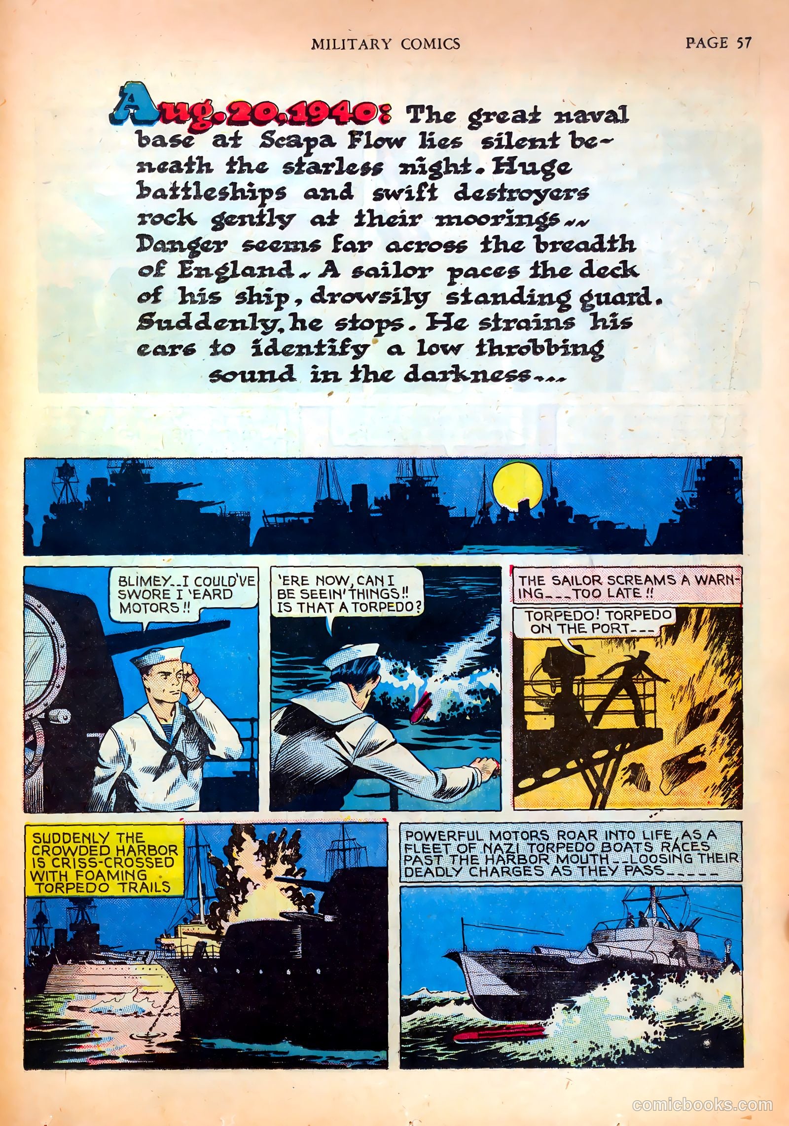 Military Comics #5 (1941) — page 59 of 68