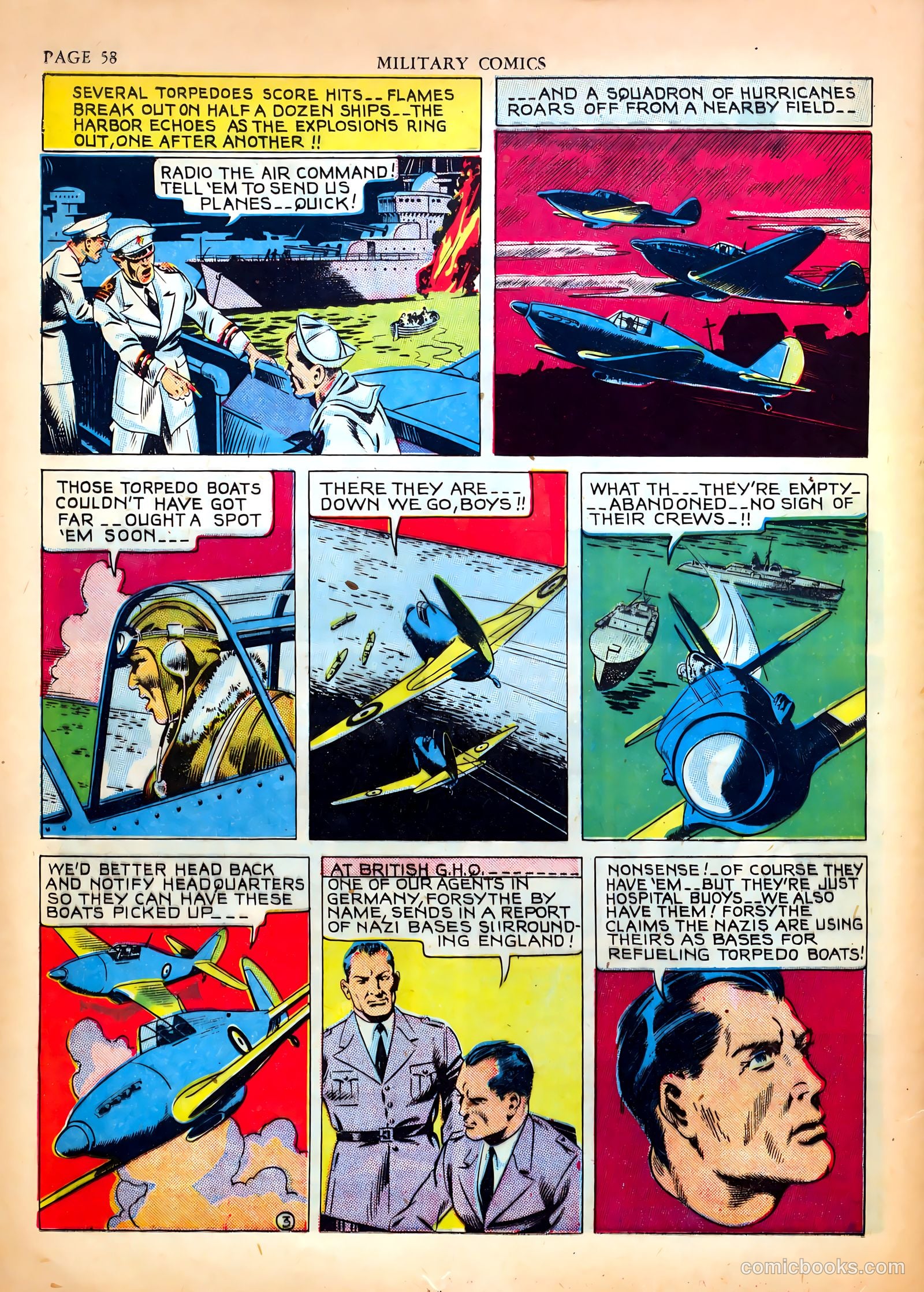 Military Comics #5 (1941) — page 60 of 68
