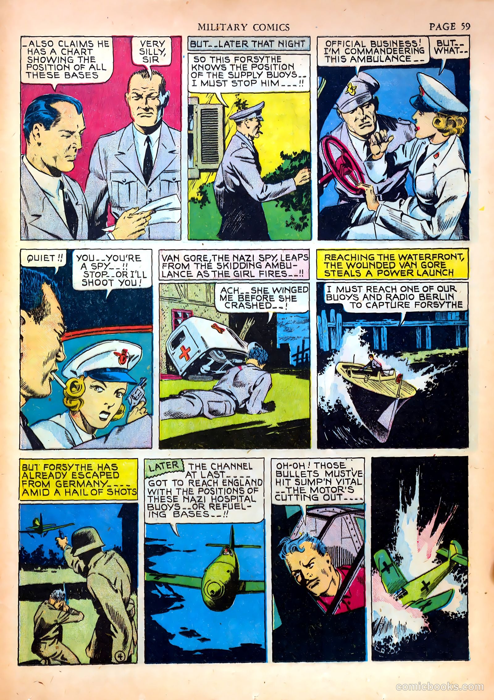 Military Comics #5 (1941) — page 61 of 68