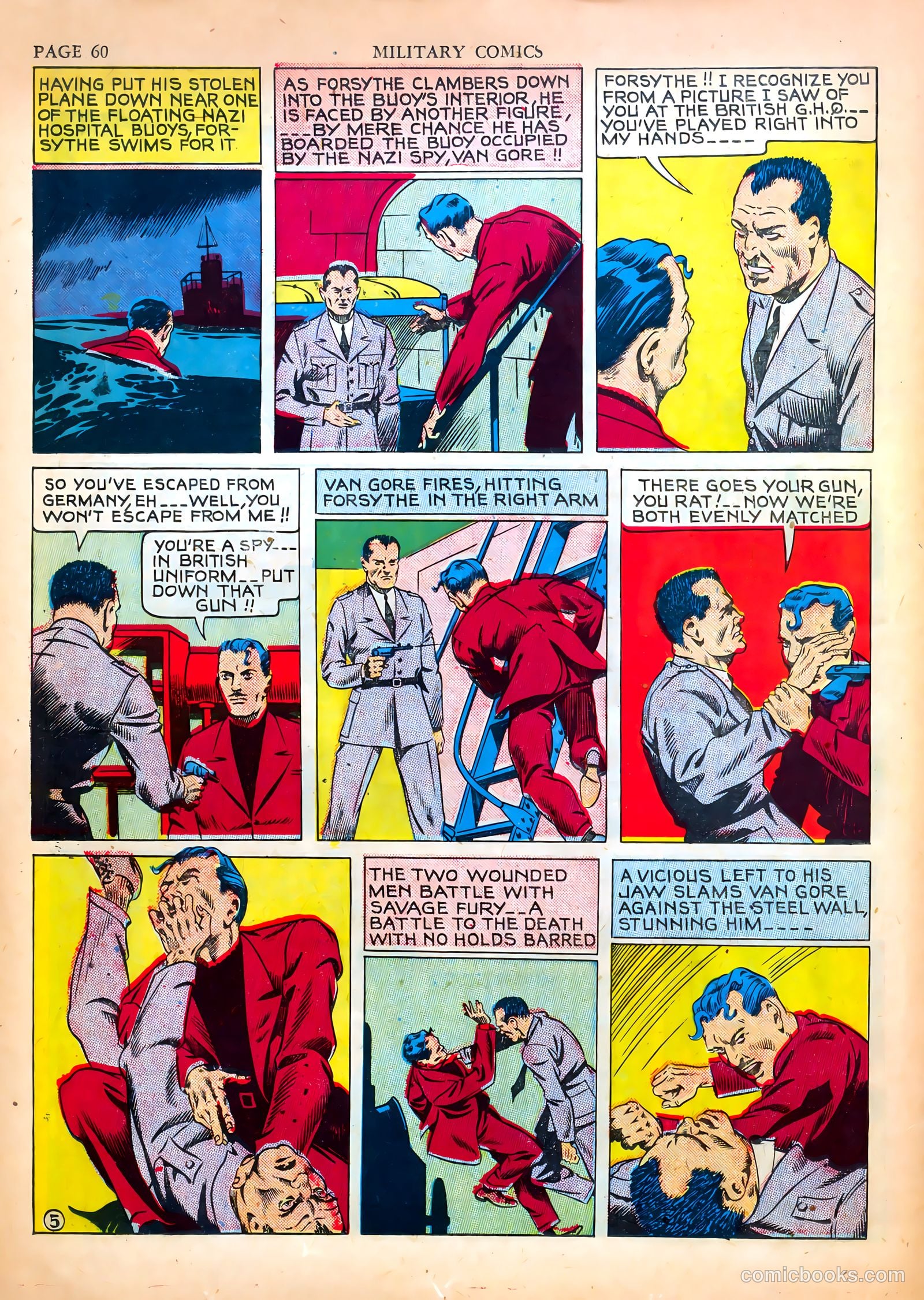 Military Comics #5 (1941) — page 62 of 68