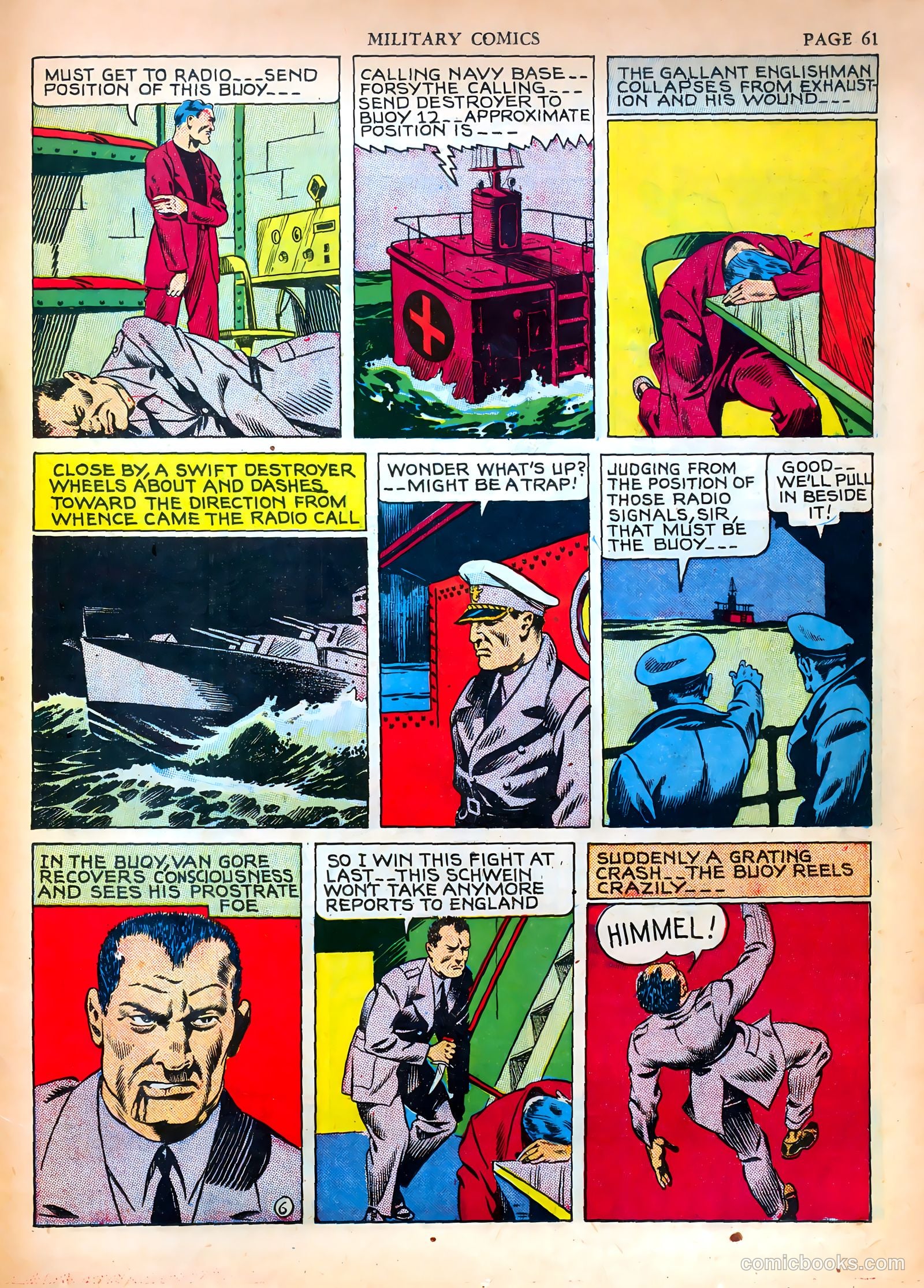Military Comics #5 (1941) — page 63 of 68