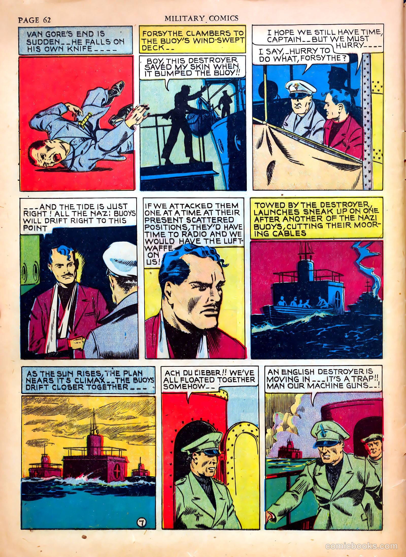 Military Comics #5 (1941) — page 64 of 68