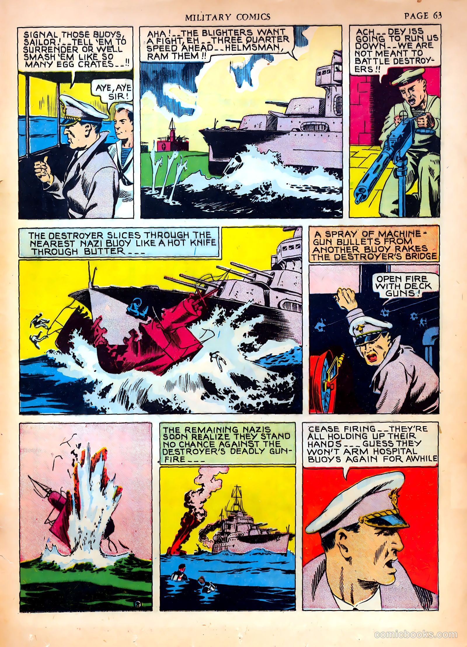 Military Comics #5 (1941) — page 65 of 68