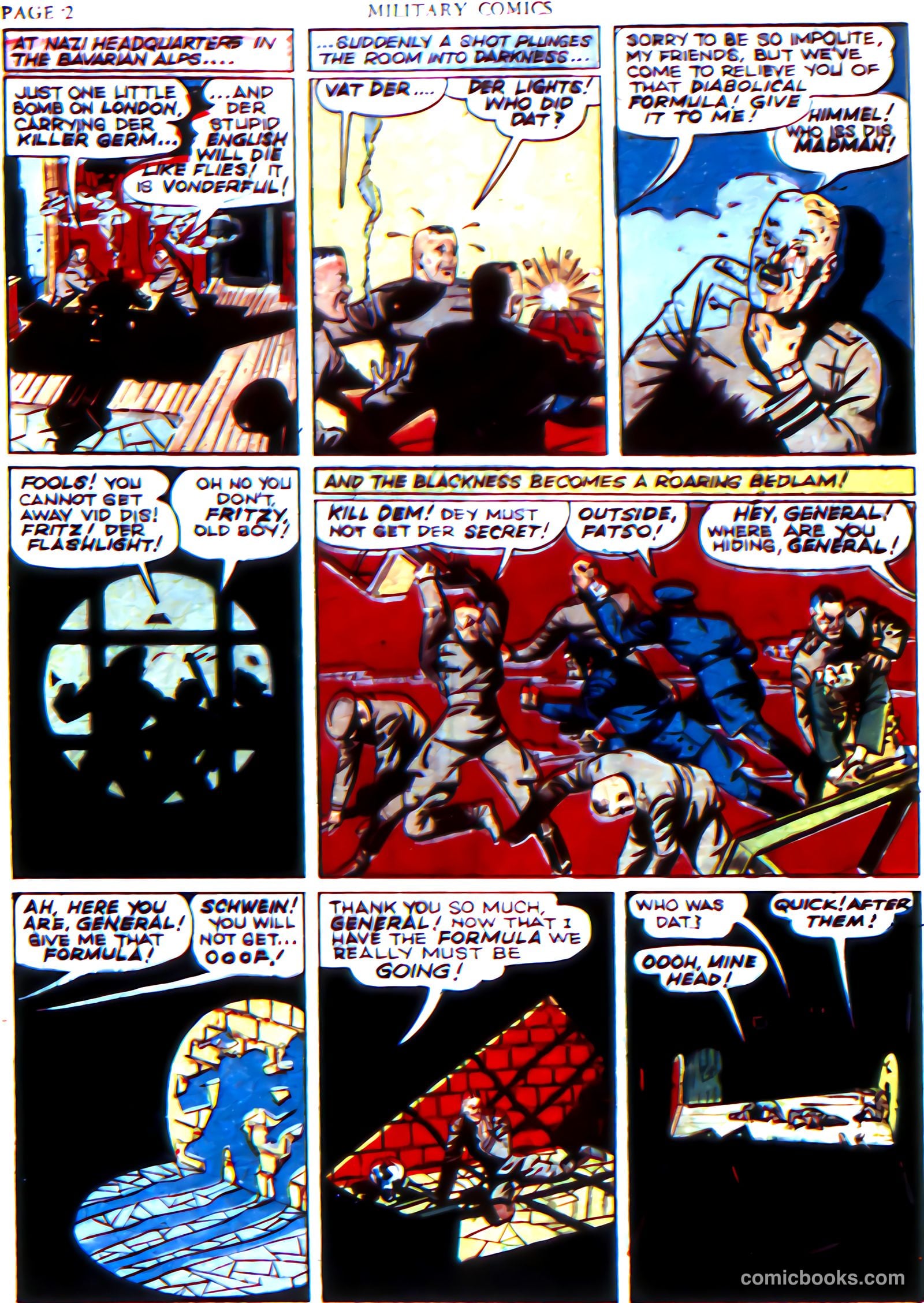 Military Comics #6 (1942) — page 4 of 68