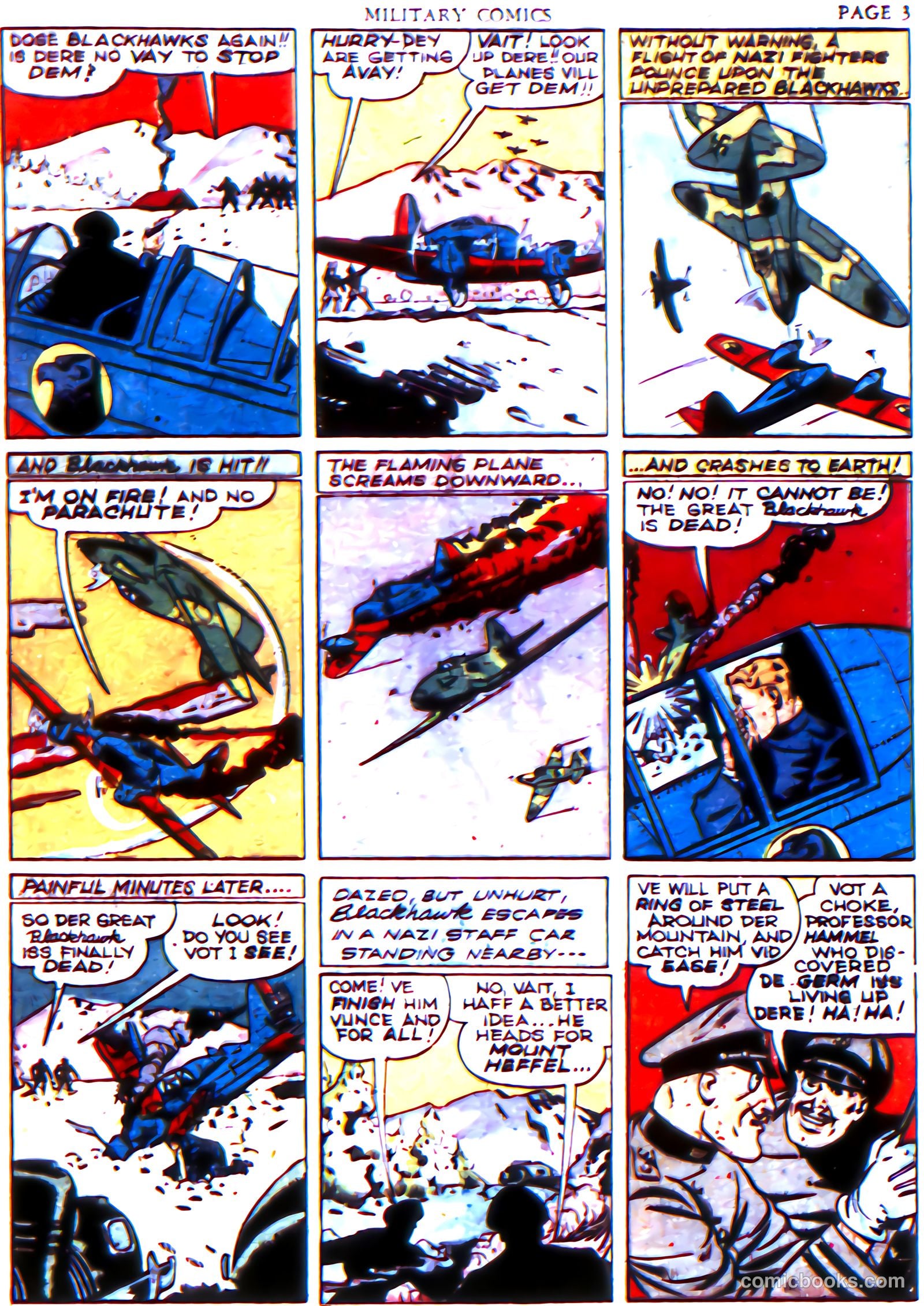 Military Comics #6 (1942) — page 5 of 68